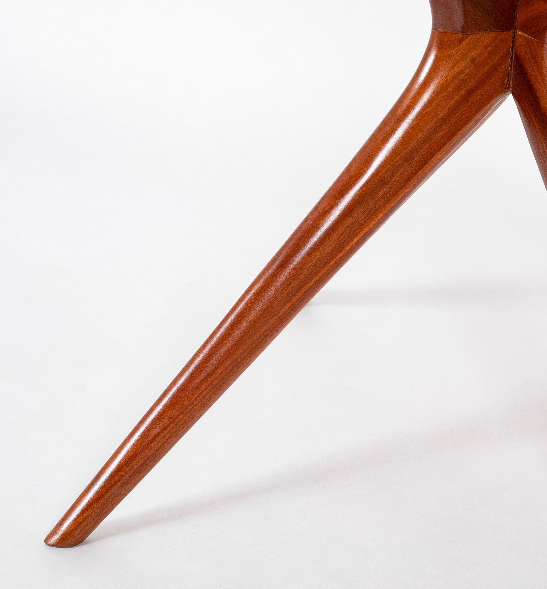 Ico Parisi Round Walnut Center Table