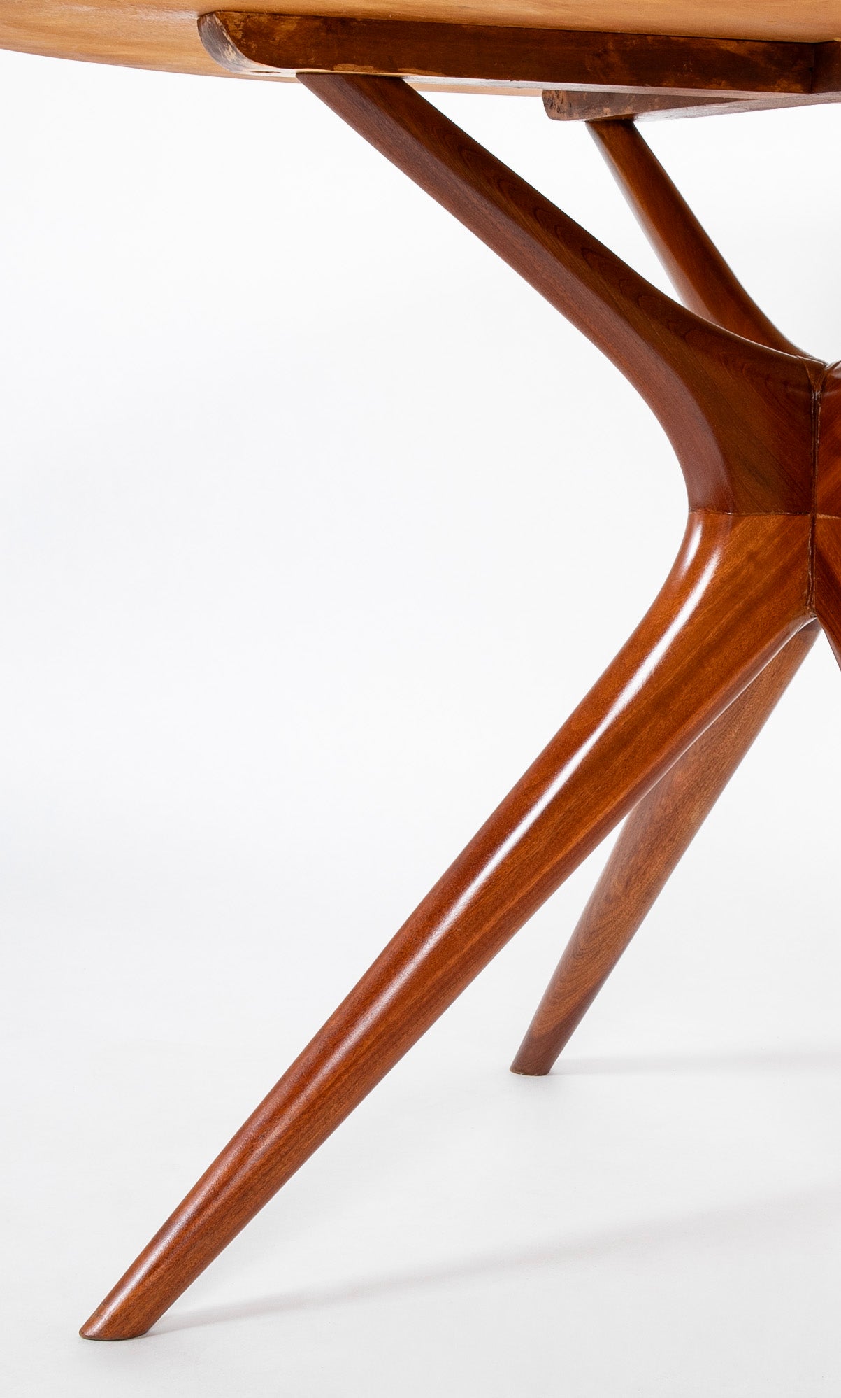 Ico Parisi Round Walnut Center Table