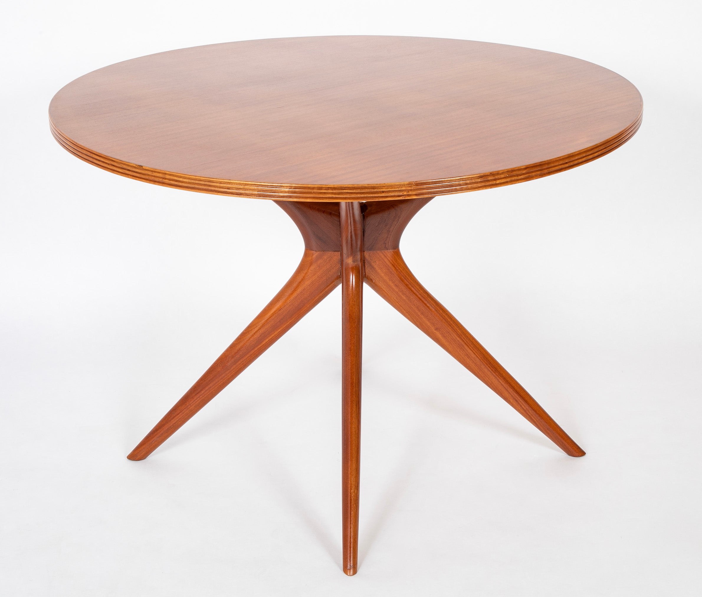 Ico Parisi Round Walnut Center Table