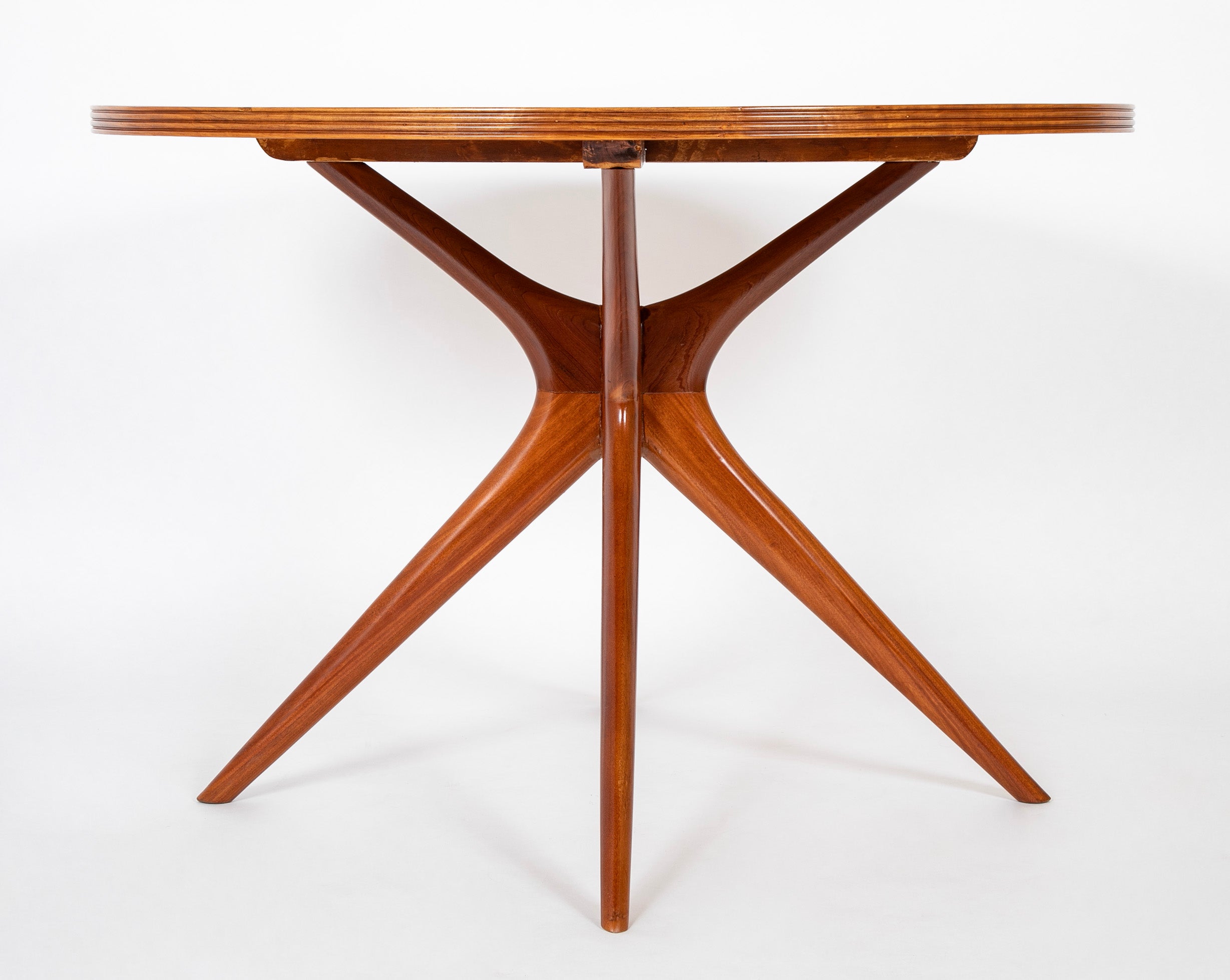 Ico Parisi Round Walnut Center Table