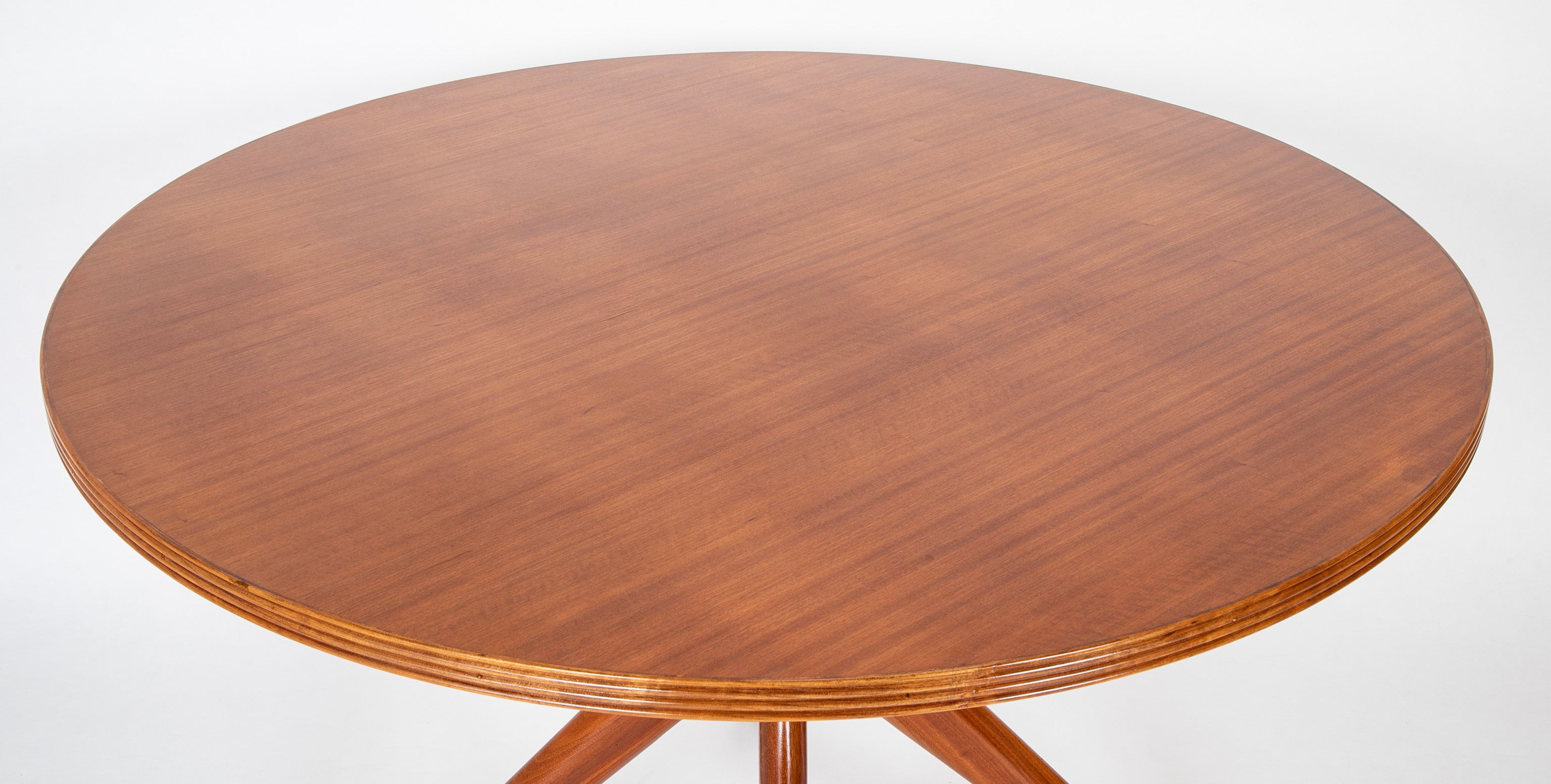 Ico Parisi Round Walnut Center Table