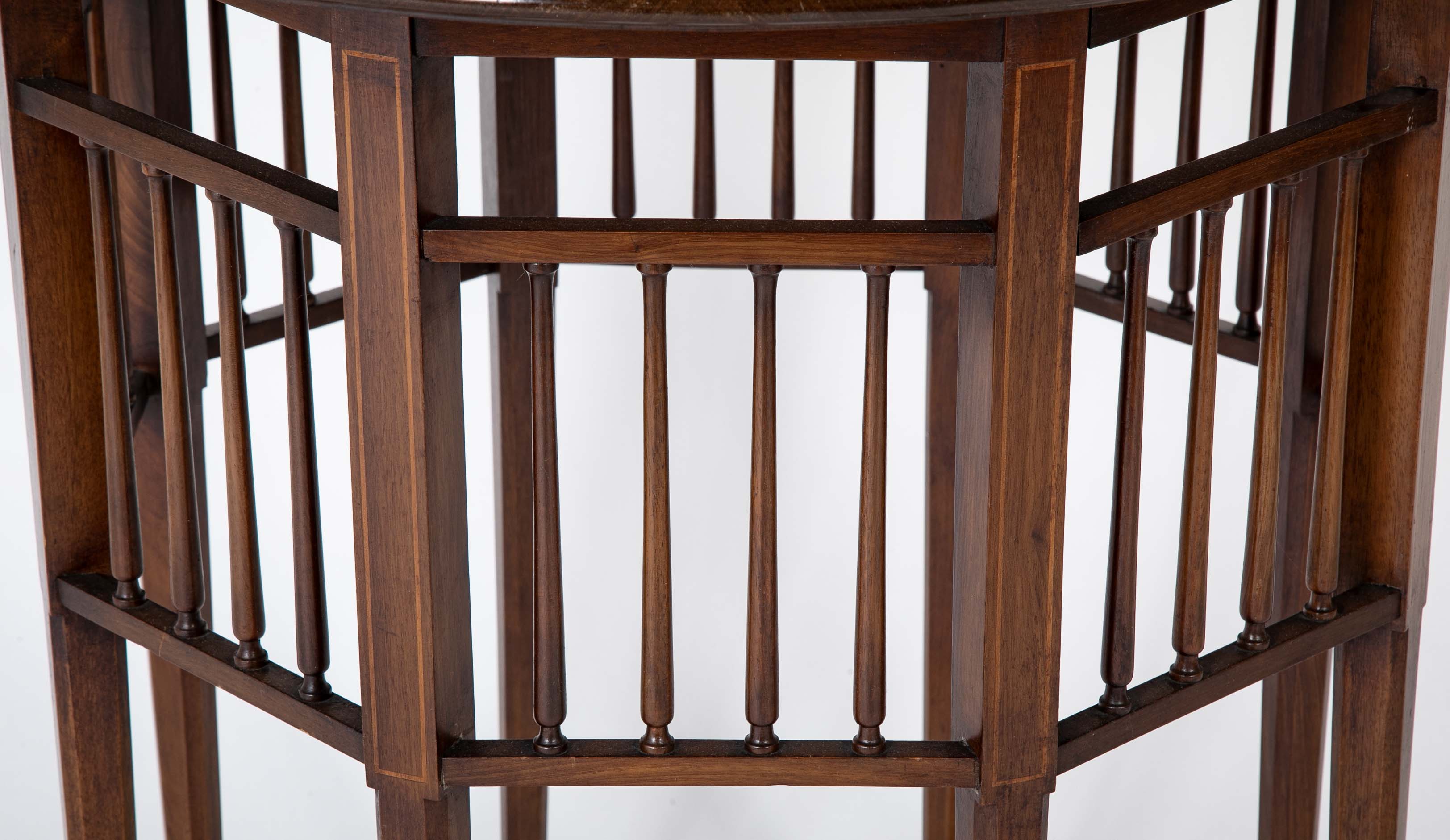 Round Eight Legged Table Attributed to J.S Henry