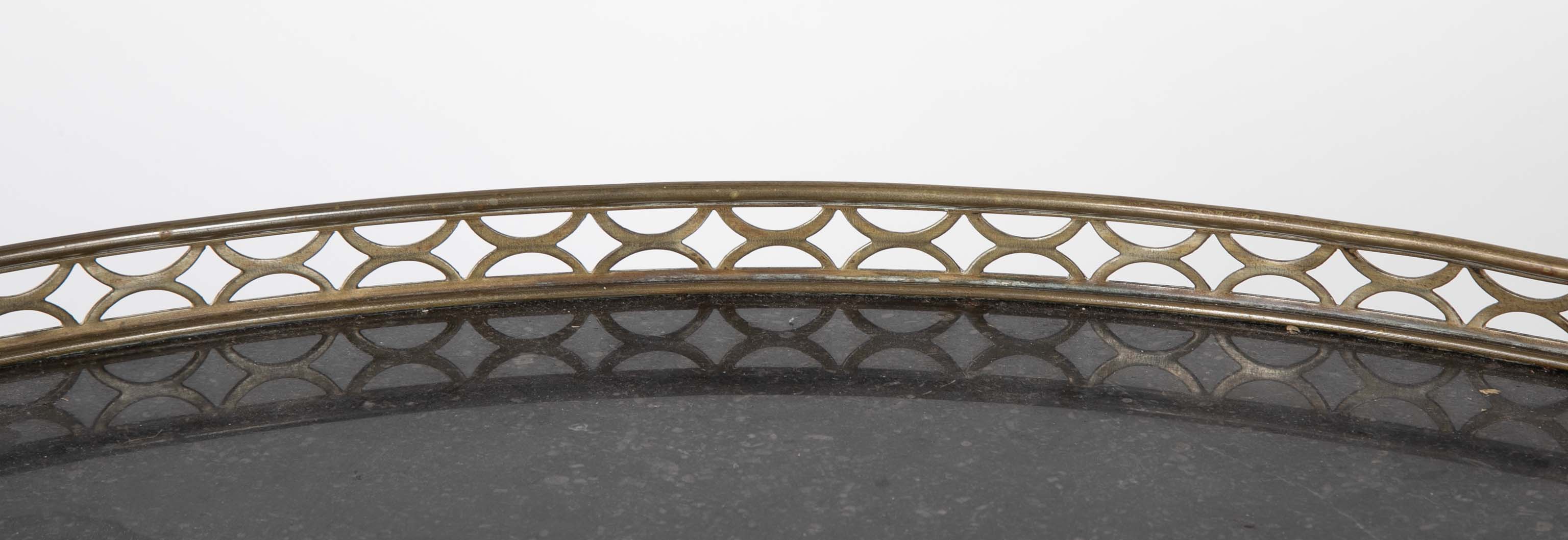 Late 19th Century Baltic Mahogany Marble Top Gueridon Table