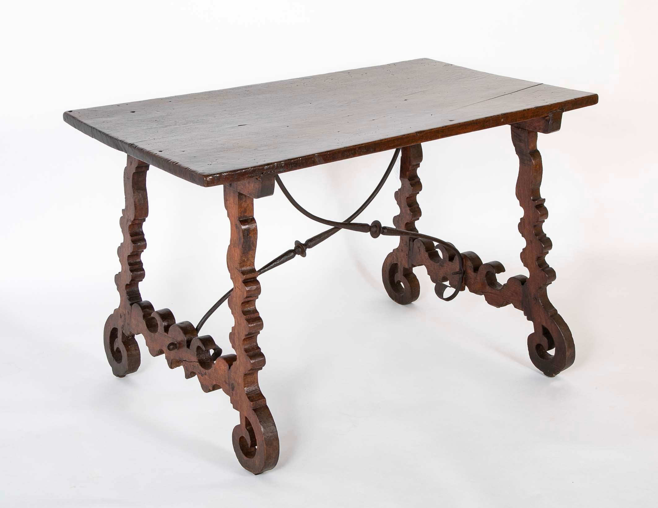 Spanish Baroque Style Library Table