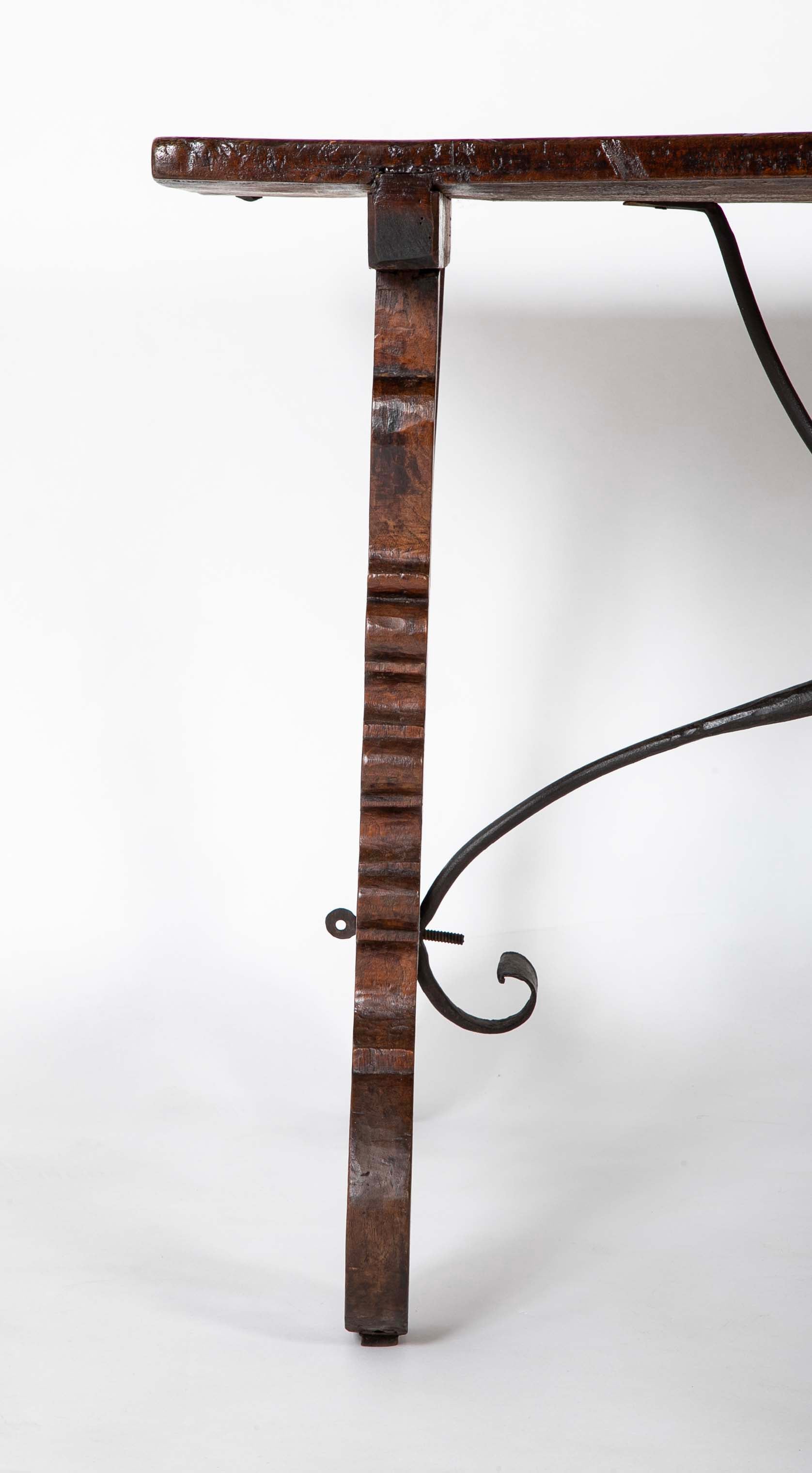 Spanish Baroque Style Library Table