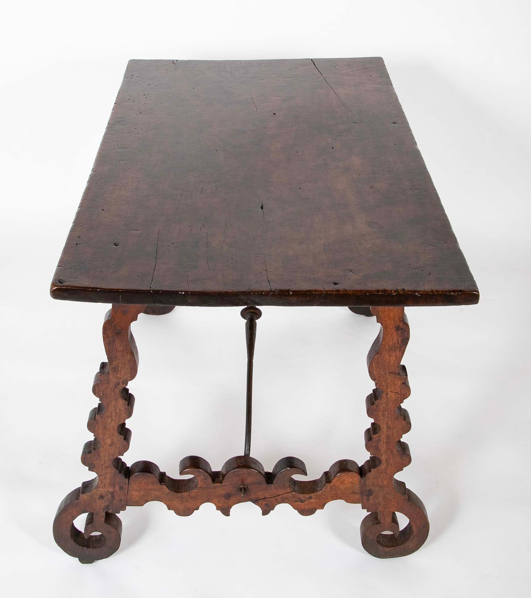 Spanish Baroque Style Library Table