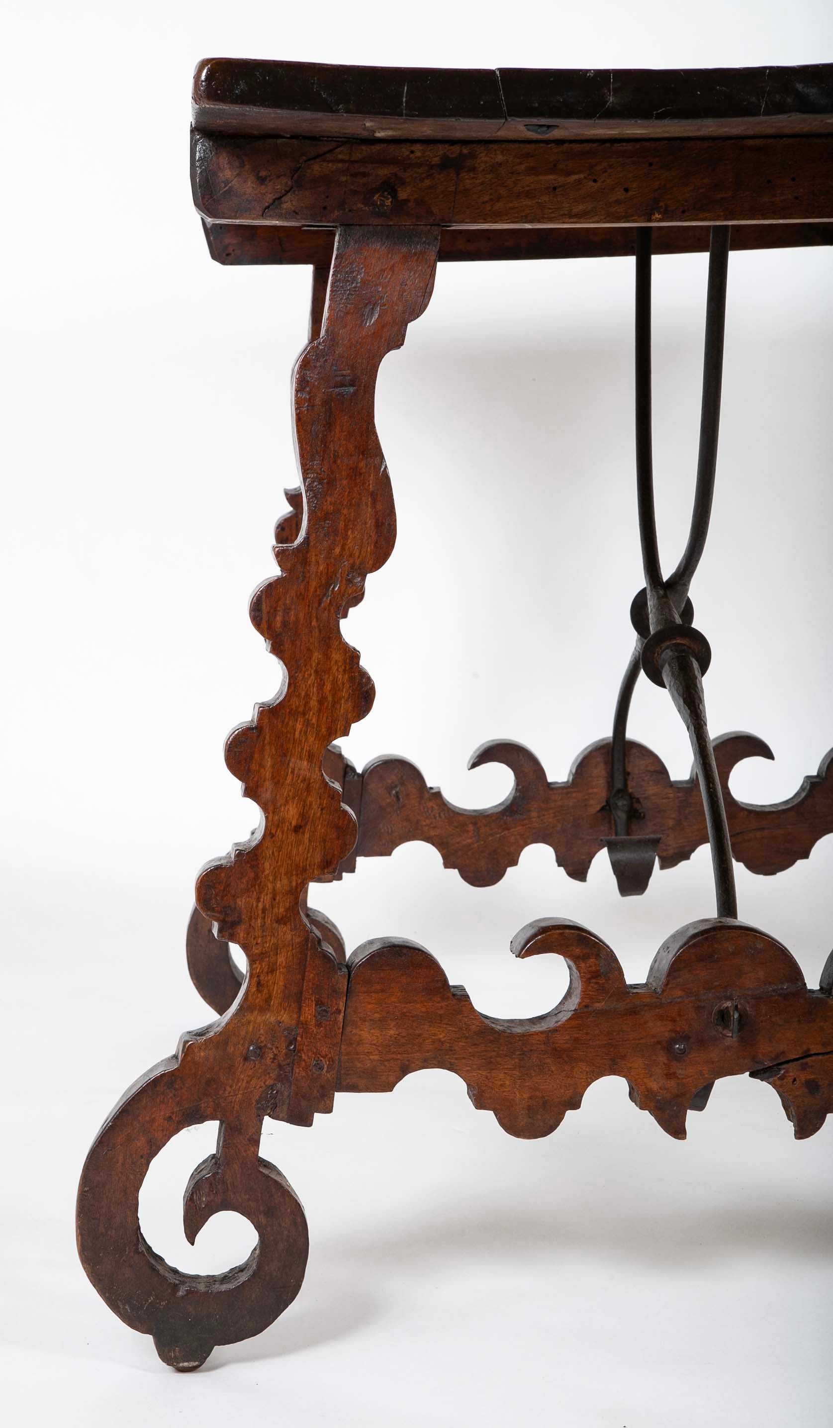 Spanish Baroque Style Library Table