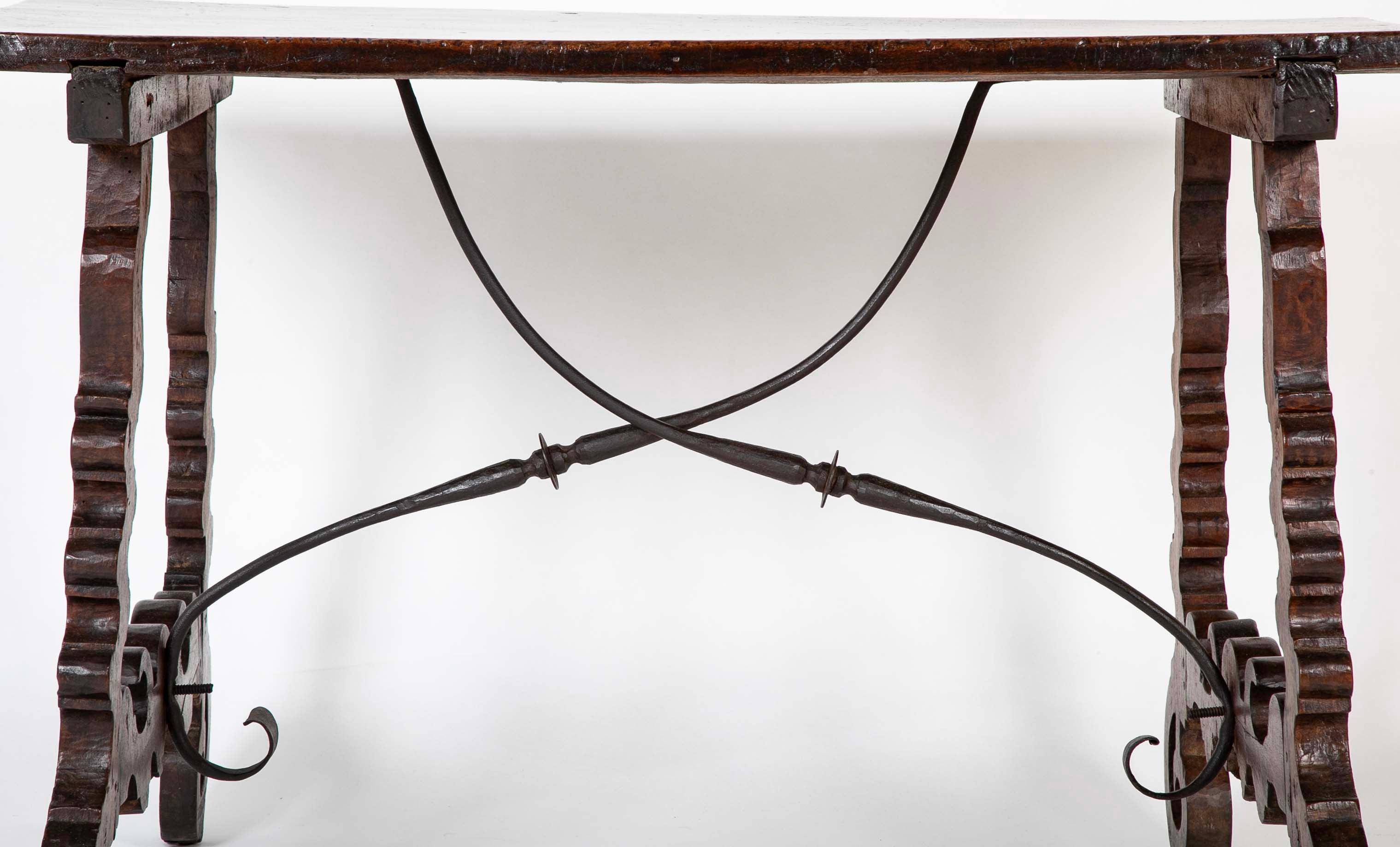 Spanish Baroque Style Library Table