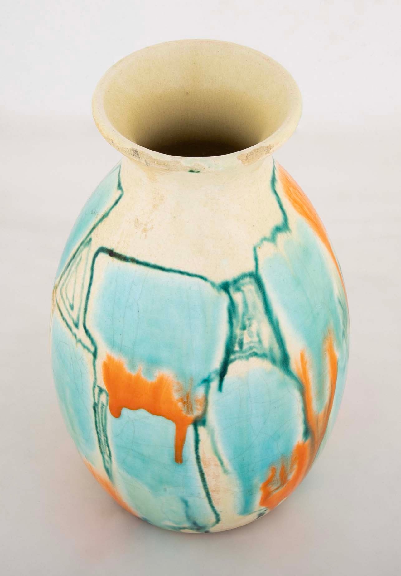 Vase by Influential Mid-Century Italian Ceramicist Guido Gambone
