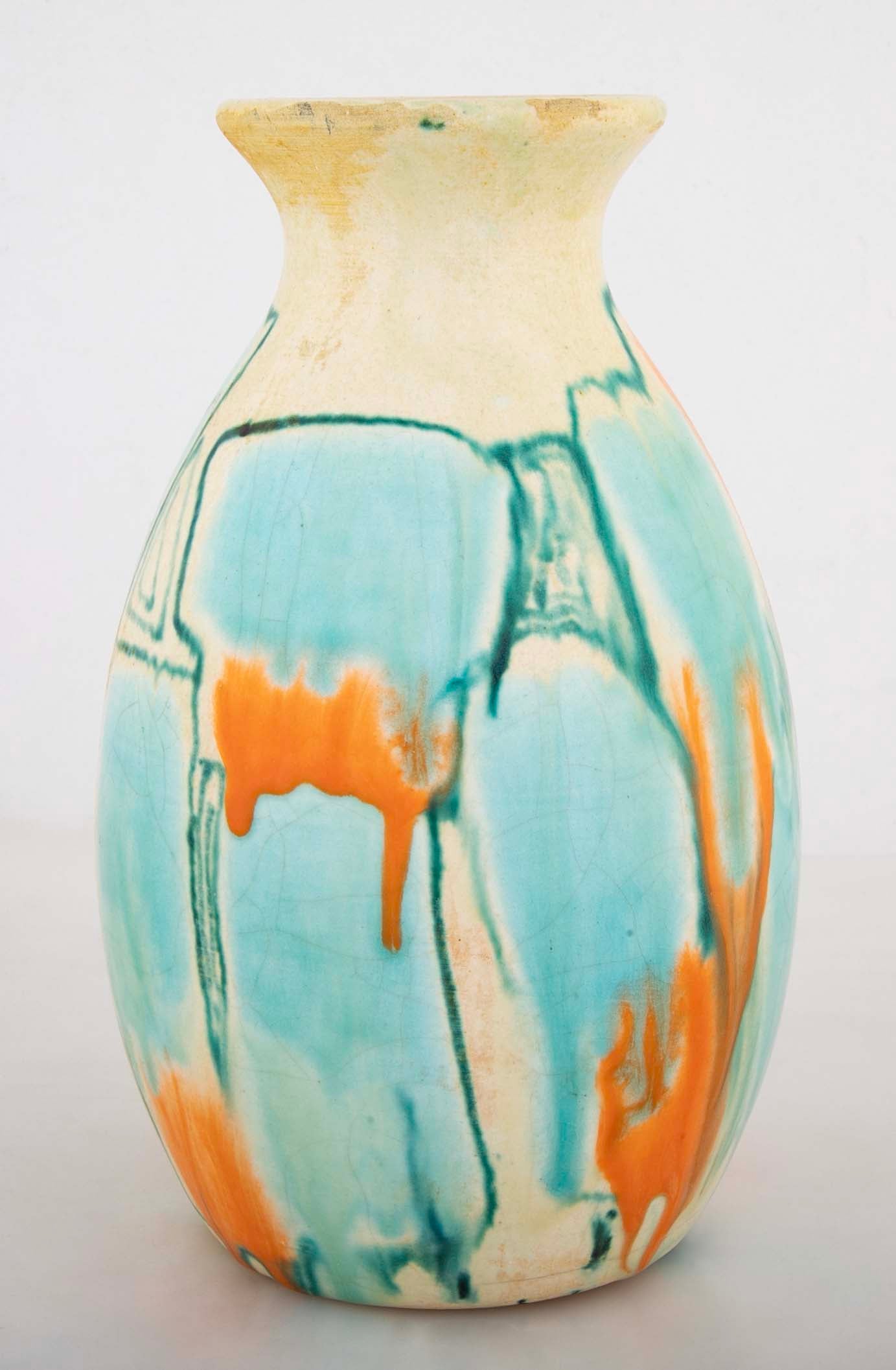 Vase by Influential Mid-Century Italian Ceramicist Guido Gambone