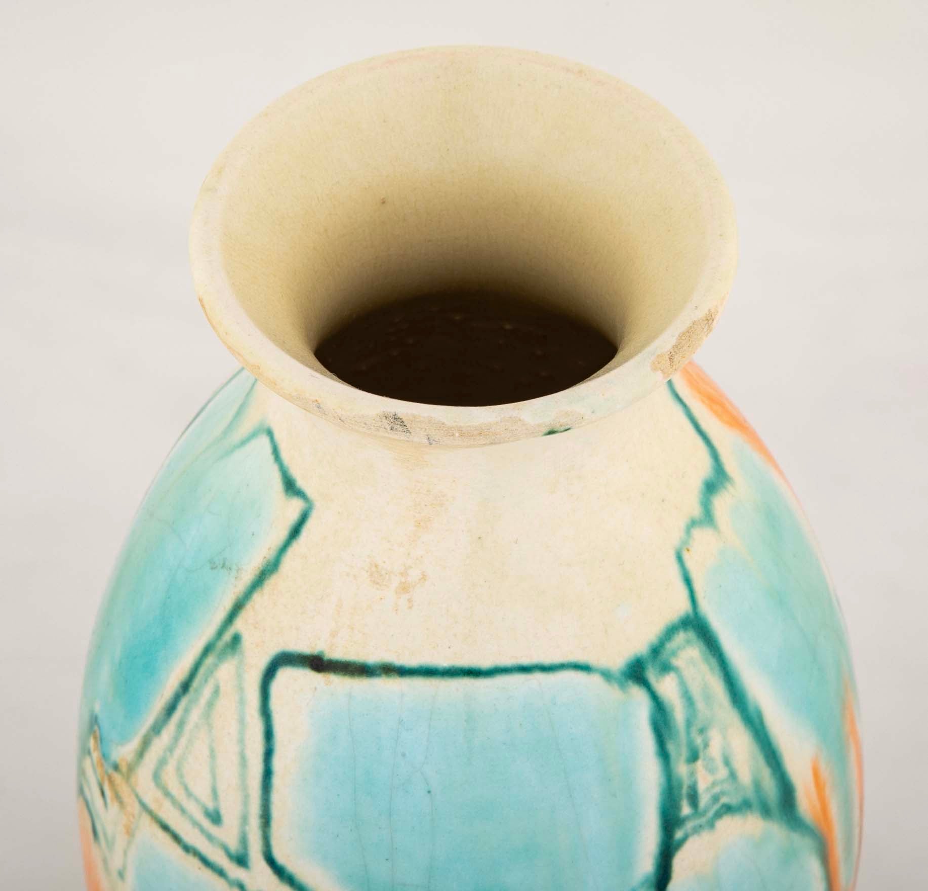 Vase by Influential Mid-Century Italian Ceramicist Guido Gambone