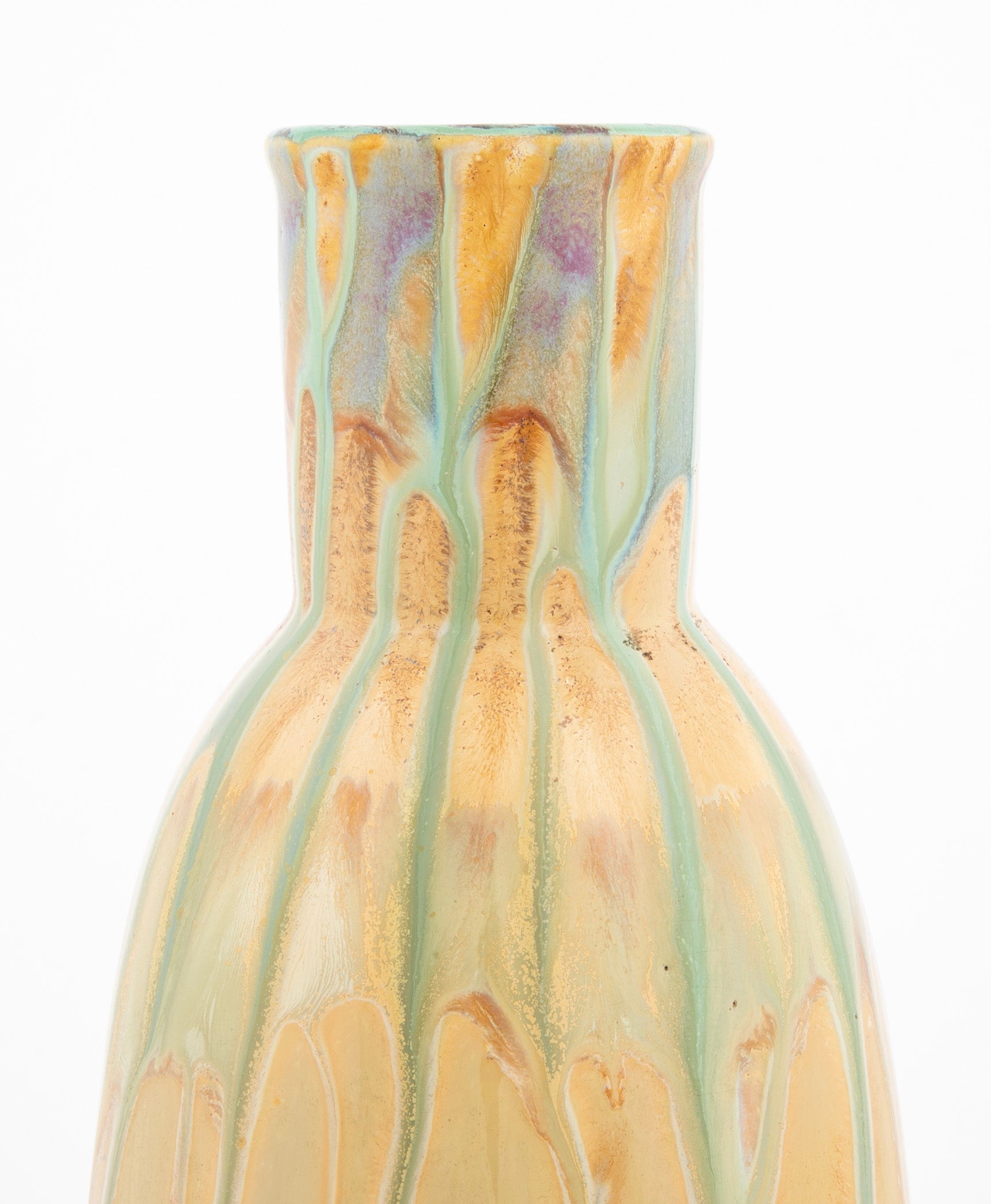 Large Ovoid Vase by French Ceramist Pierre-Adrien Dalpayrat