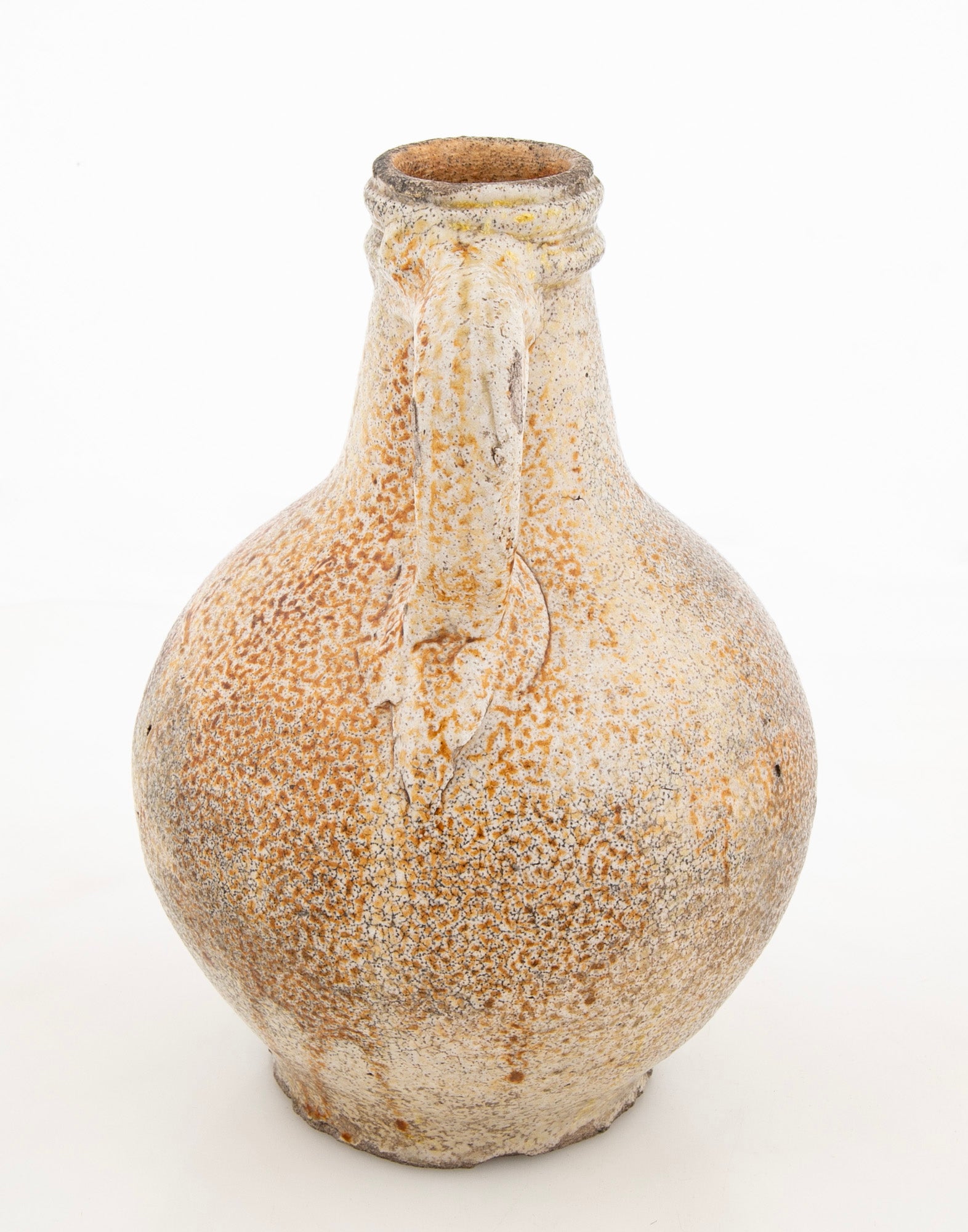 A Late 17th / Early 18th Century Salt Glazed Earthenware Jug