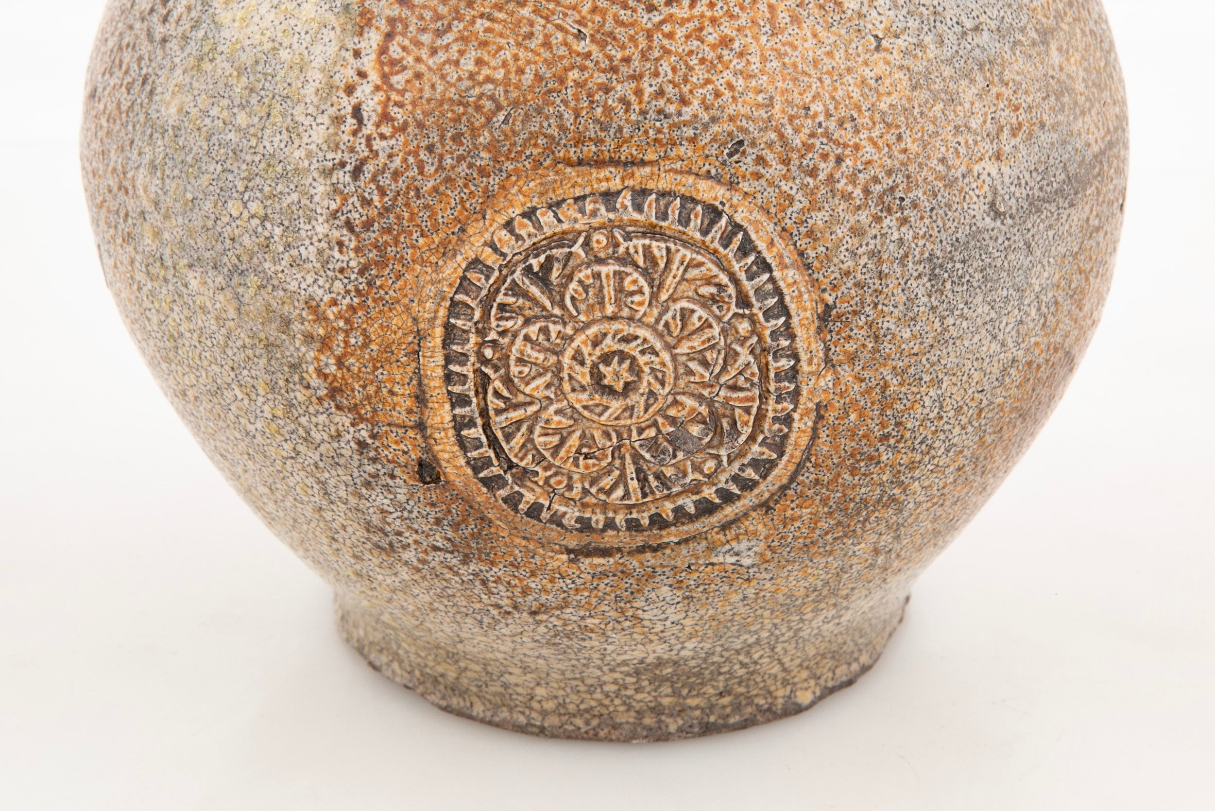 A Late 17th / Early 18th Century Salt Glazed Earthenware Jug