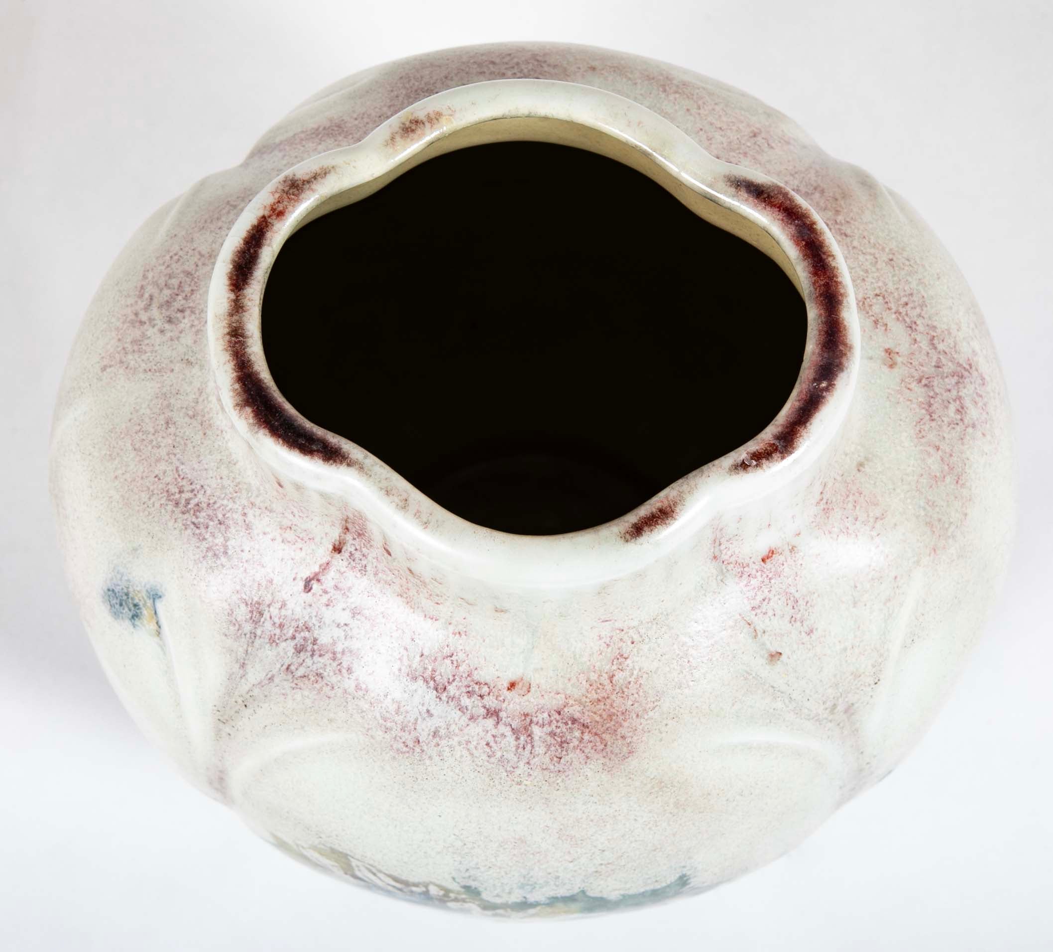 Albert Dammouse (1848-1926) Sevres Porcelain Vase