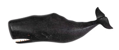 Carved & Painted Wood Sperm Whale by Clark G. Voorhees, Jr.