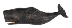 Carved & Painted Wood Sperm Whale by Clark G. Voorhees, Jr.