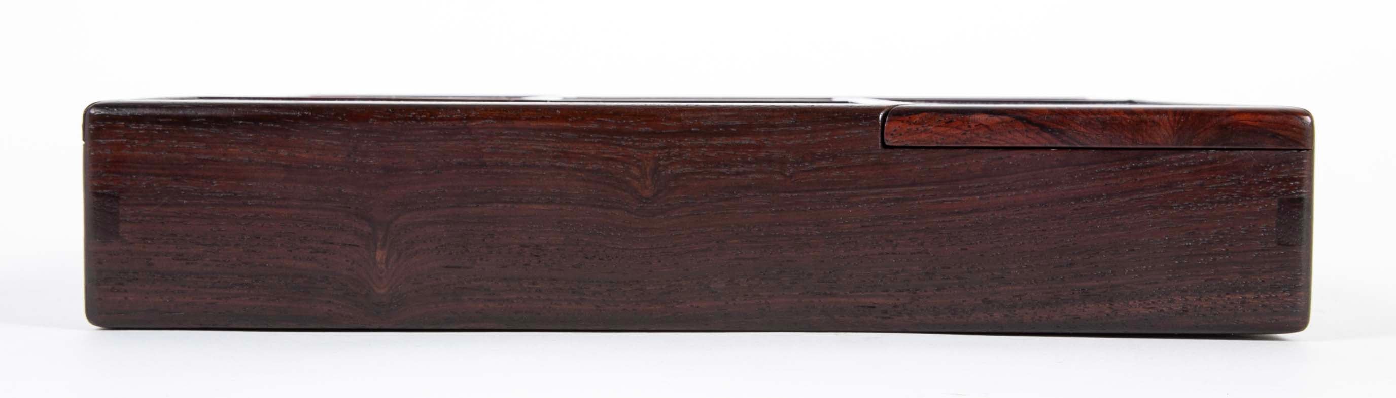 Covered Box for “Treasure” with Zitan Wood.