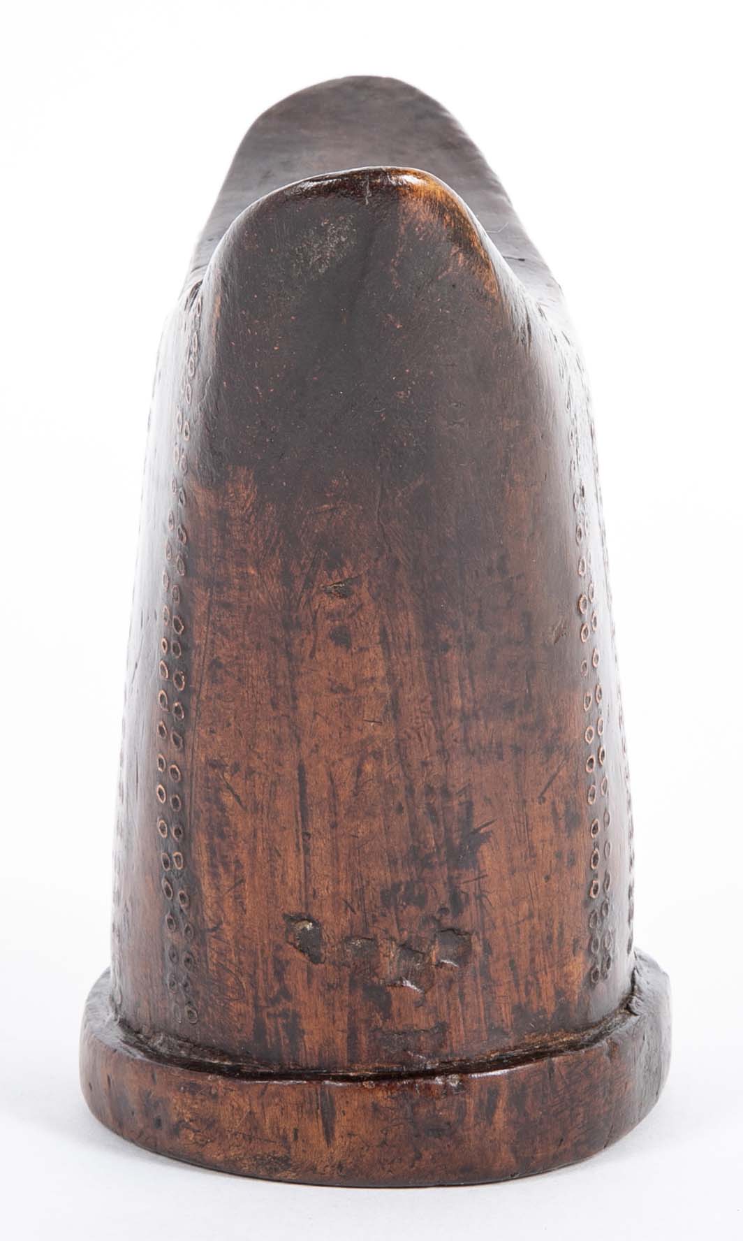 Carved African Hardwood Headrest