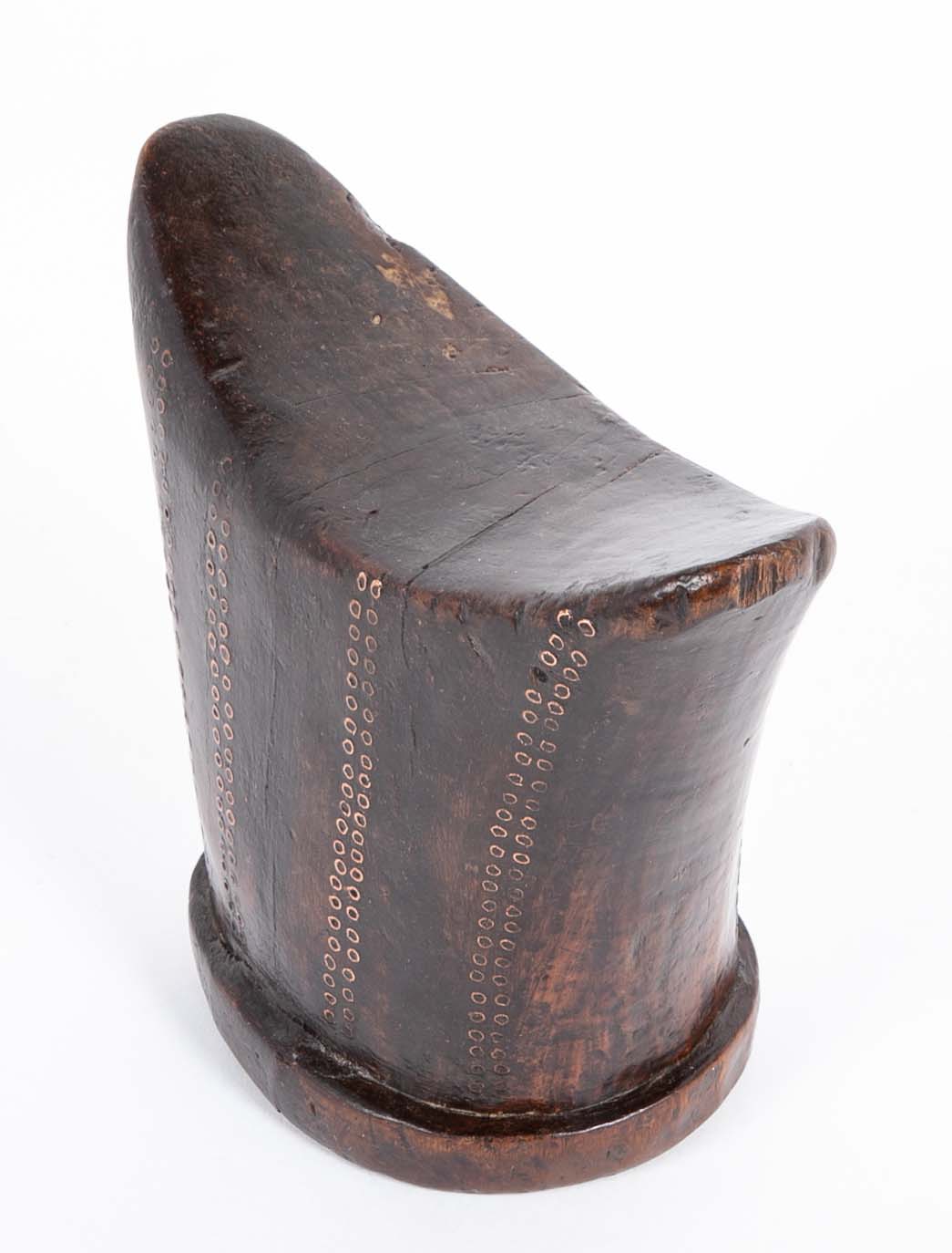 Carved African Hardwood Headrest
