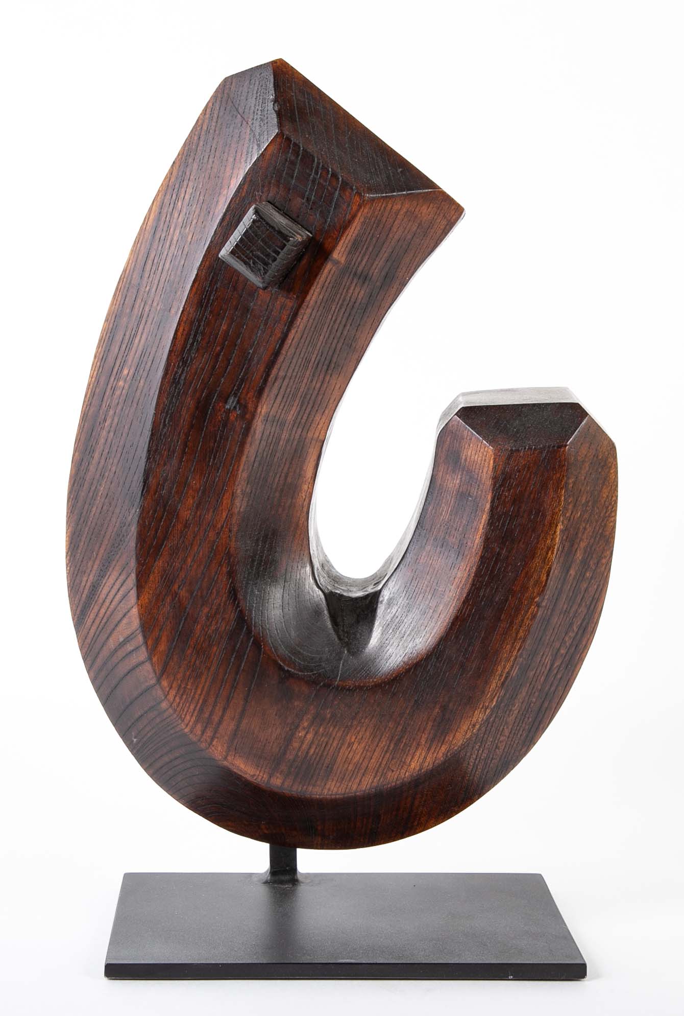 Single Block Zelkova (Keyaki) Wood Hanger Hook