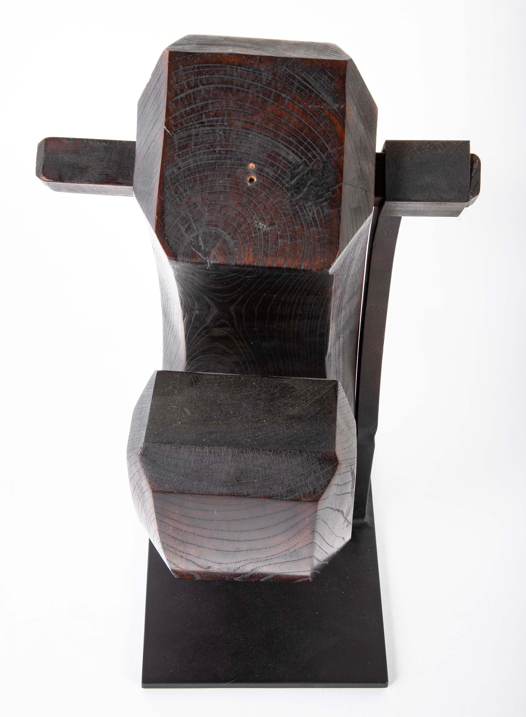 Single Block Zelkova (Keyaki) Wood Hanger Hook