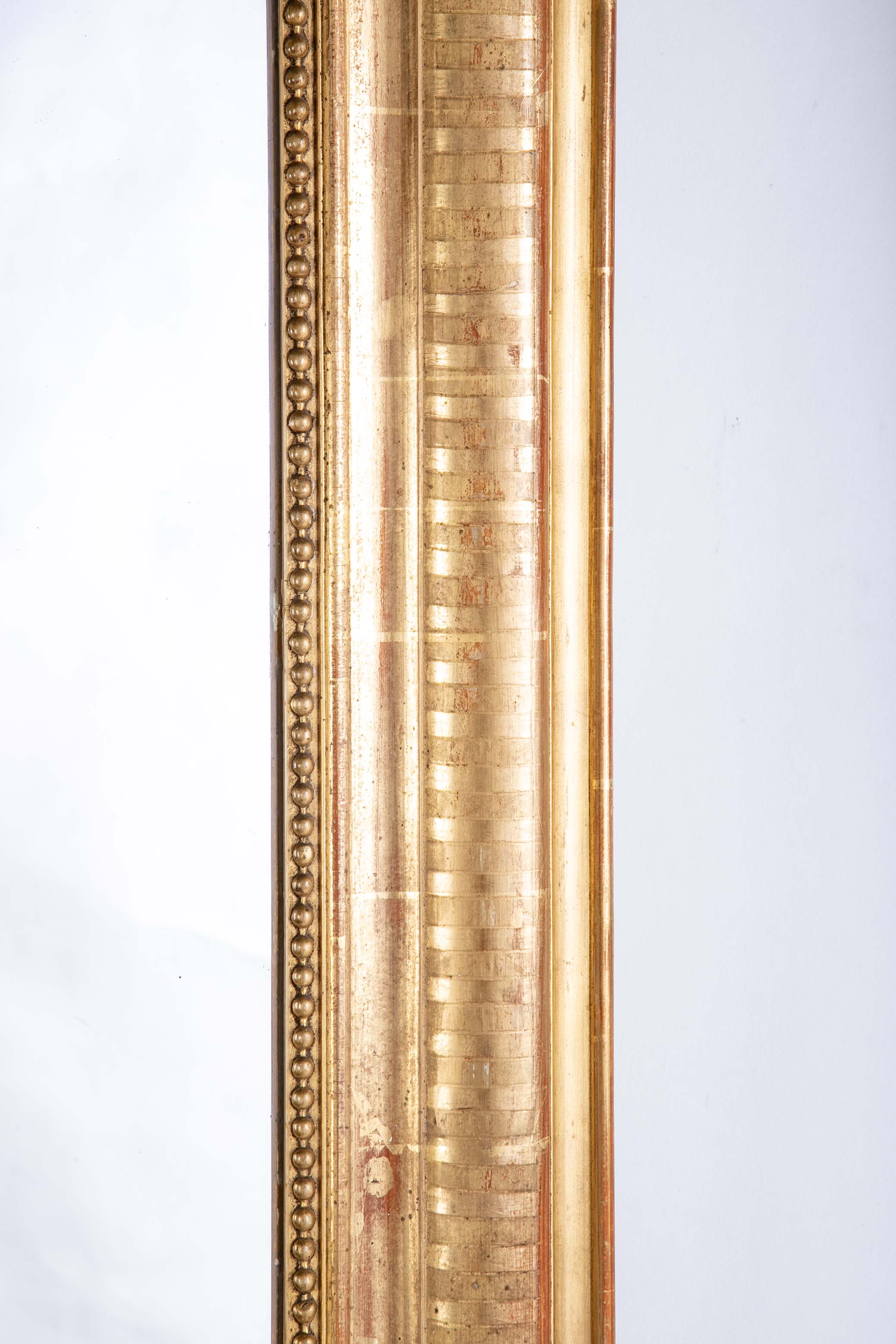 Louis Philippe Gilt Wood Framed Mirror