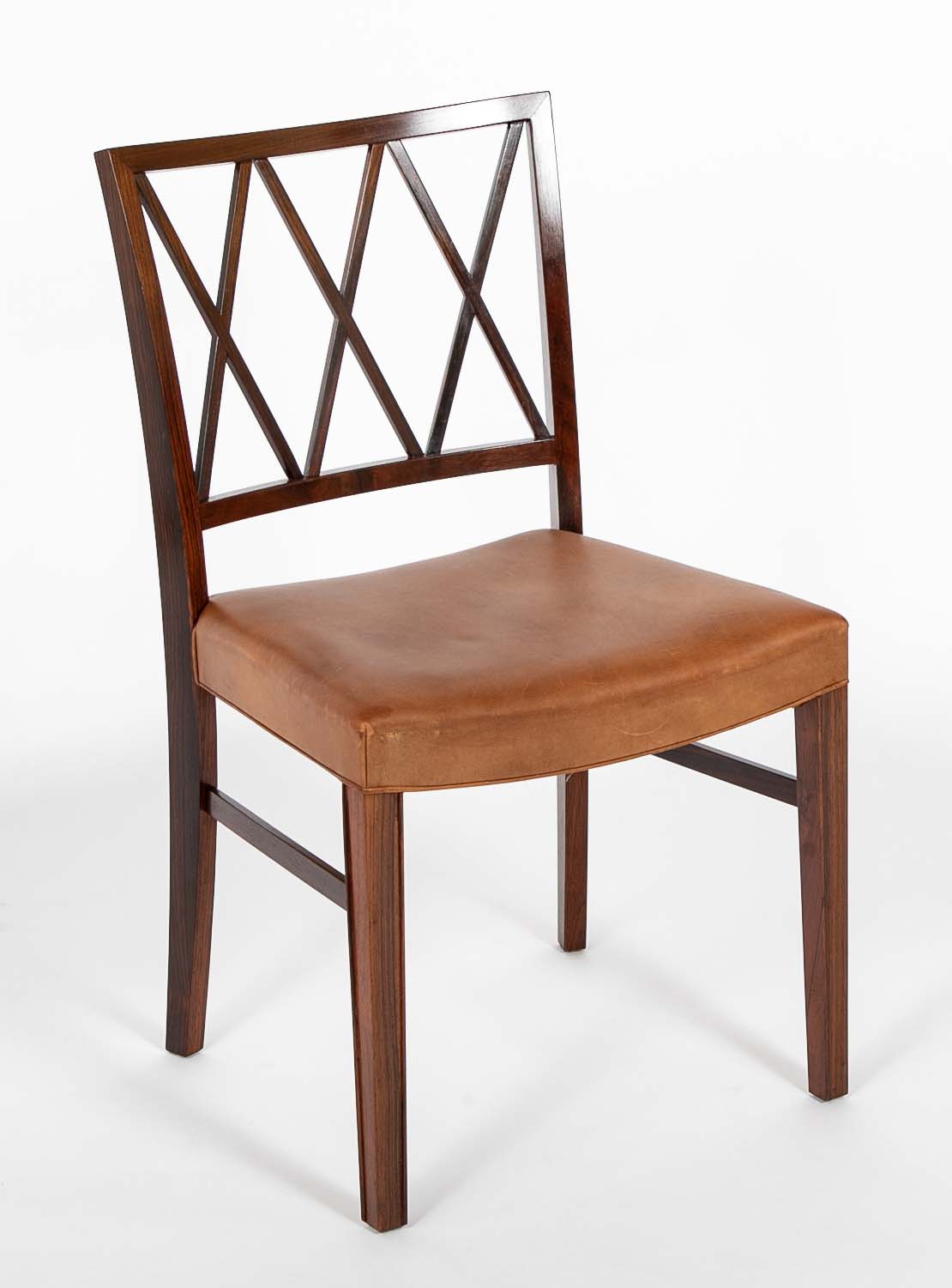 Set of 12 Ole Wanscher Design Rosewood Dining Chairs