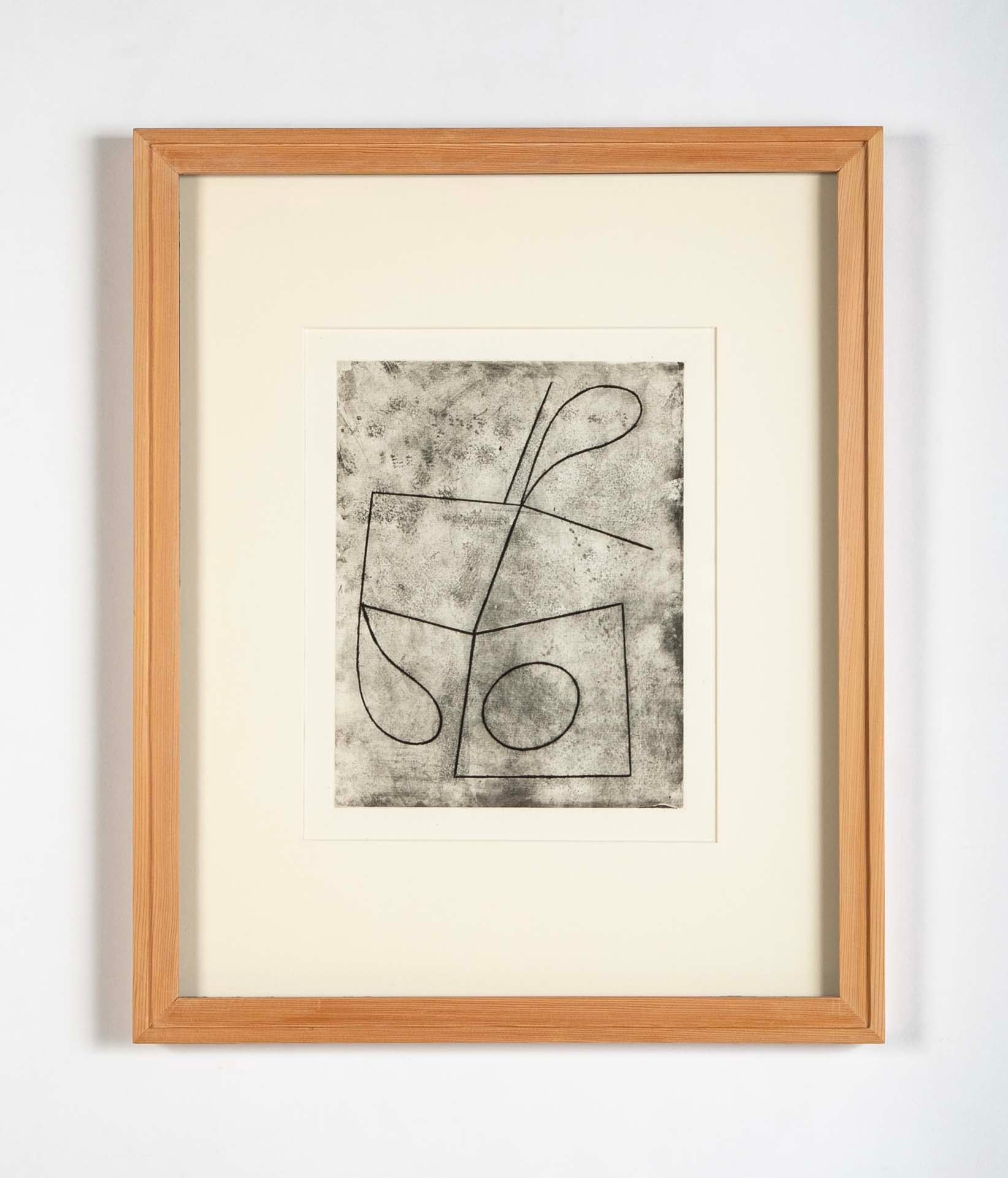 16 Cold Needle Etchings from "Vers le Blanc Infini" by Jean ( Hans ) Arp - Priced Individually