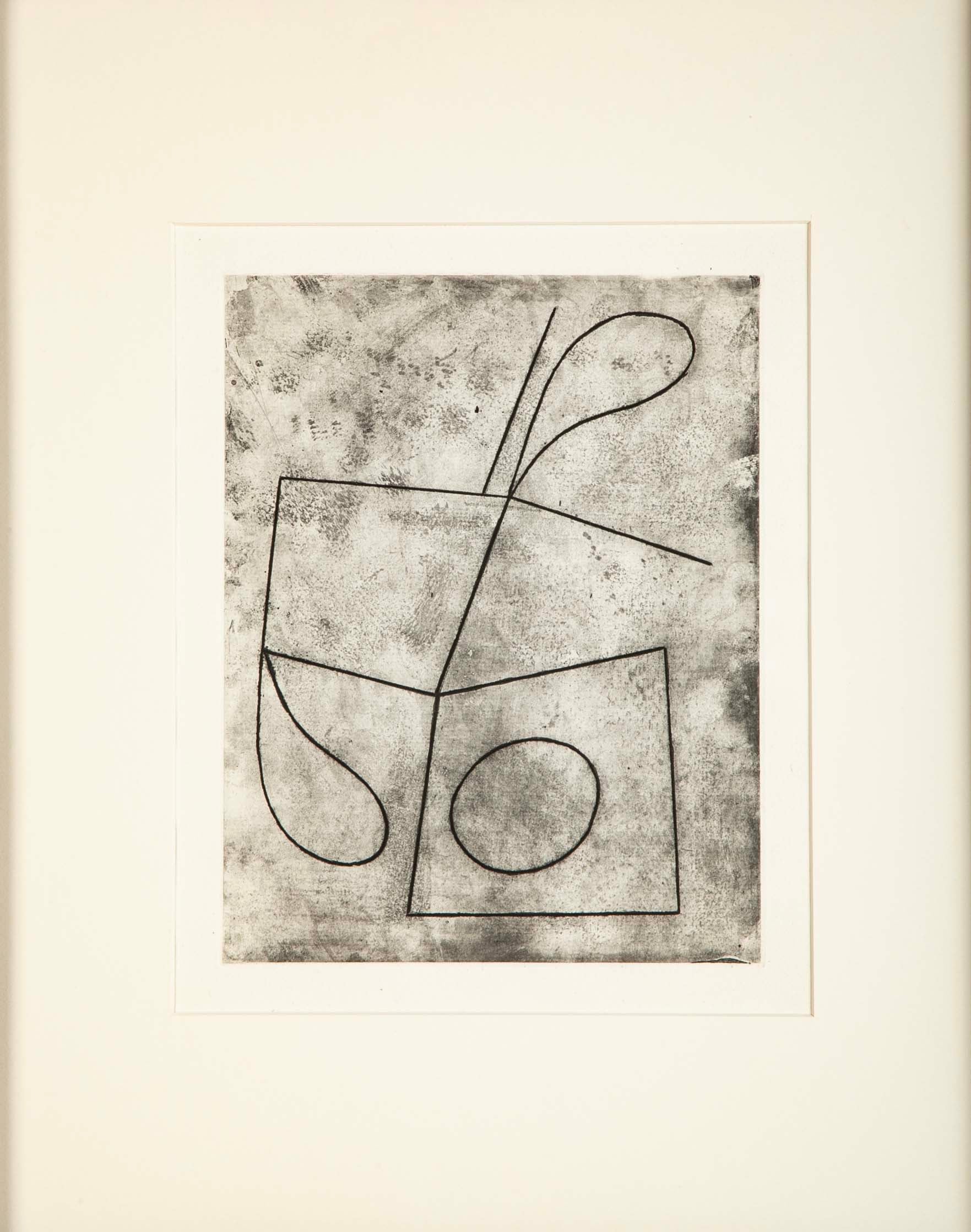 16 Cold Needle Etchings from "Vers le Blanc Infini" by Jean ( Hans ) Arp - Priced Individually