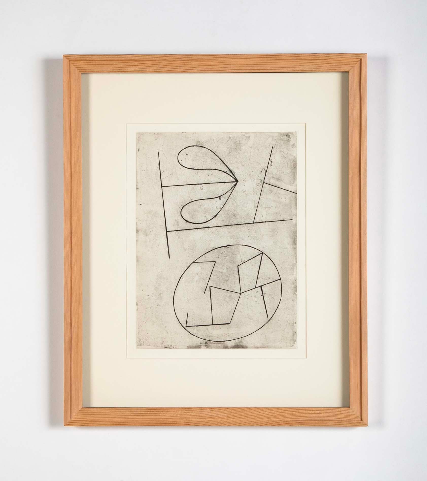 16 Cold Needle Etchings from "Vers le Blanc Infini" by Jean ( Hans ) Arp - Priced Individually