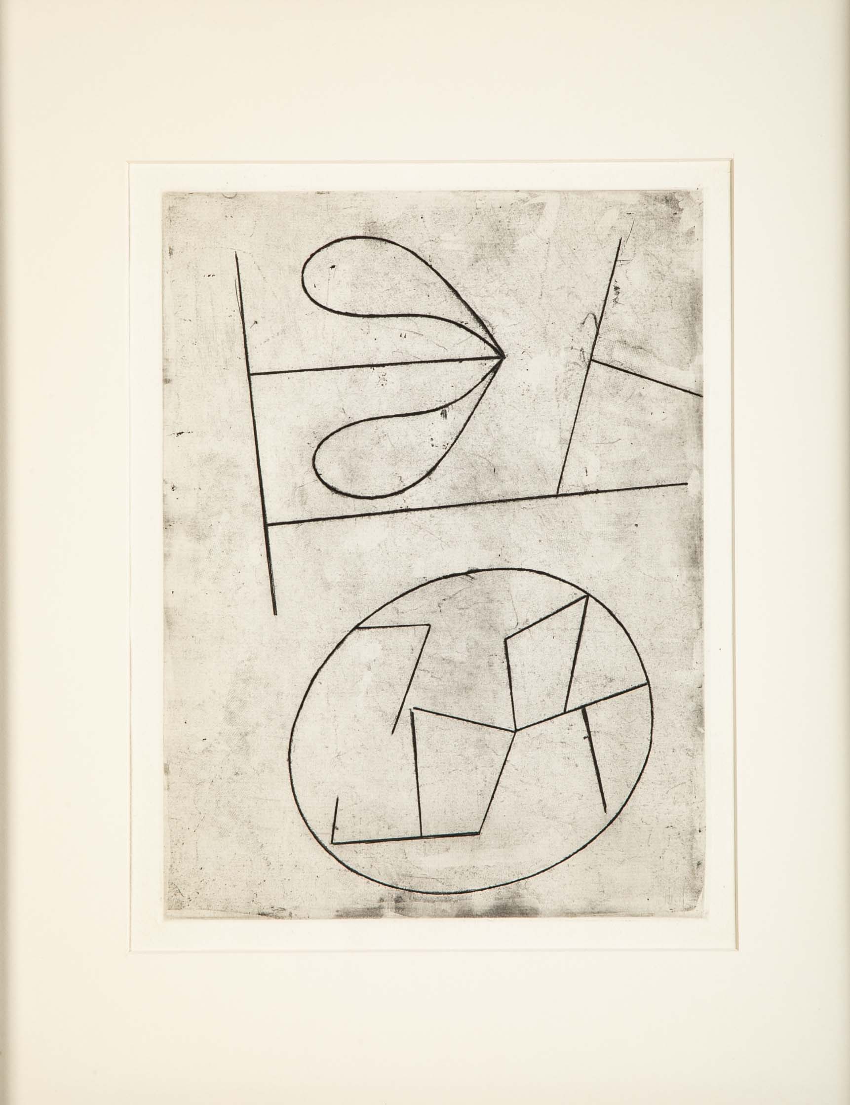 16 Cold Needle Etchings from "Vers le Blanc Infini" by Jean ( Hans ) Arp - Priced Individually