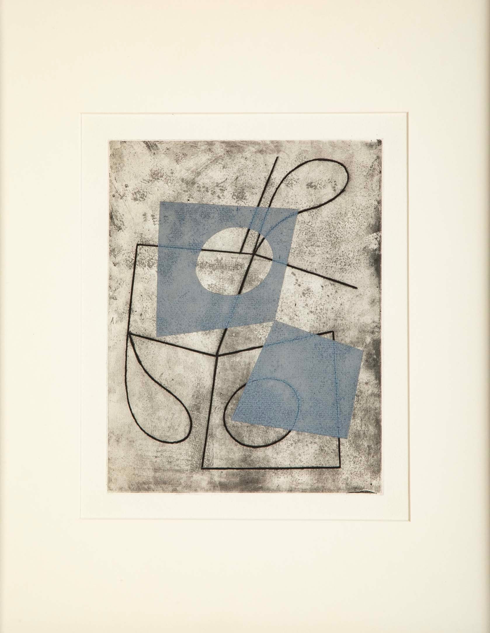 16 Cold Needle Etchings from "Vers le Blanc Infini" by Jean ( Hans ) Arp - Priced Individually