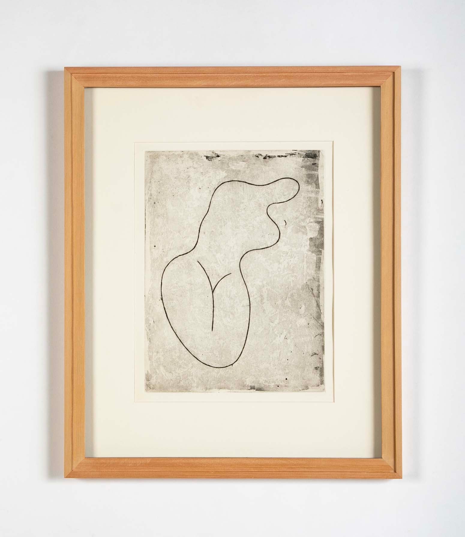 16 Cold Needle Etchings from "Vers le Blanc Infini" by Jean ( Hans ) Arp - Priced Individually