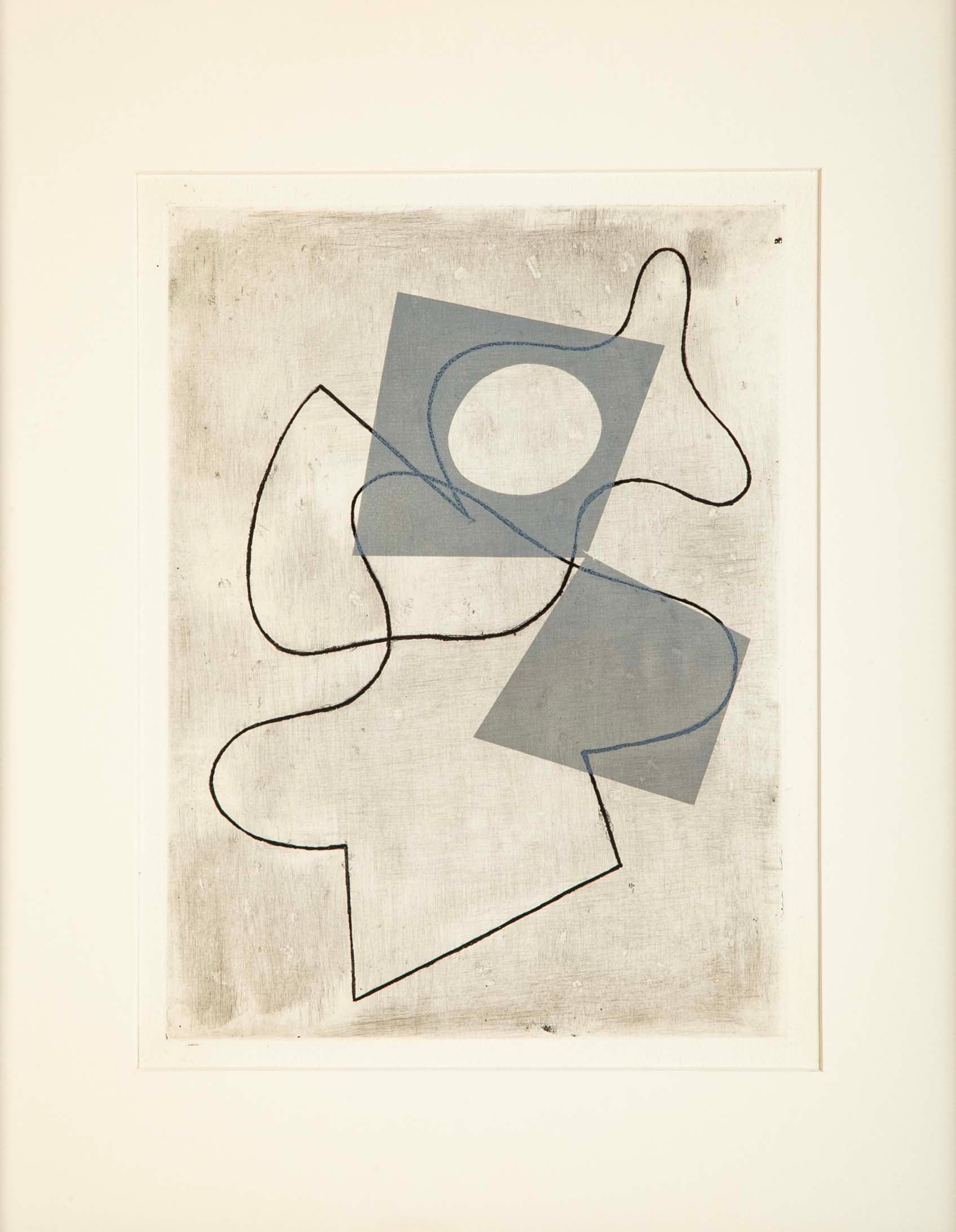 16 Cold Needle Etchings from "Vers le Blanc Infini" by Jean ( Hans ) Arp - Priced Individually