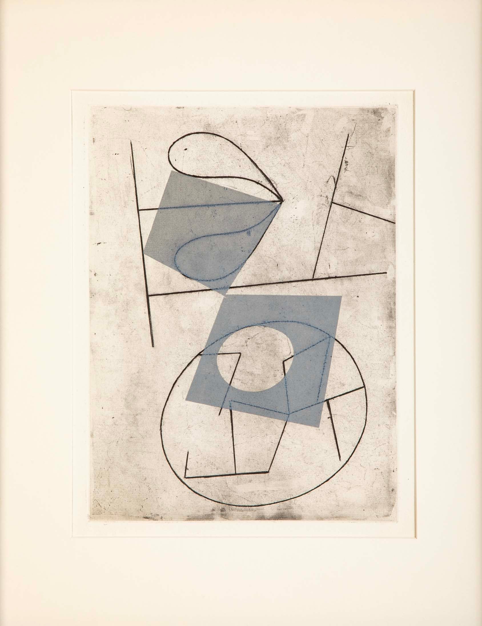 16 Cold Needle Etchings from "Vers le Blanc Infini" by Jean ( Hans ) Arp - Priced Individually