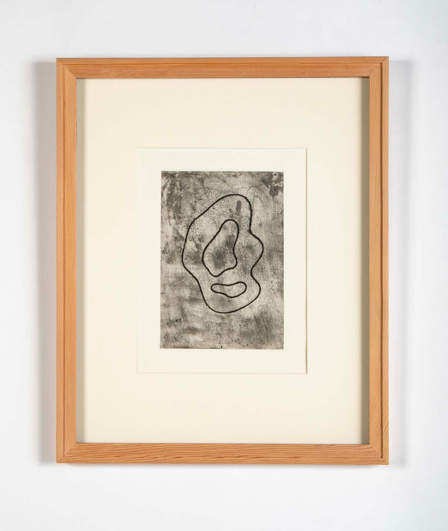 16 Cold Needle Etchings from "Vers le Blanc Infini" by Jean ( Hans ) Arp - Priced Individually
