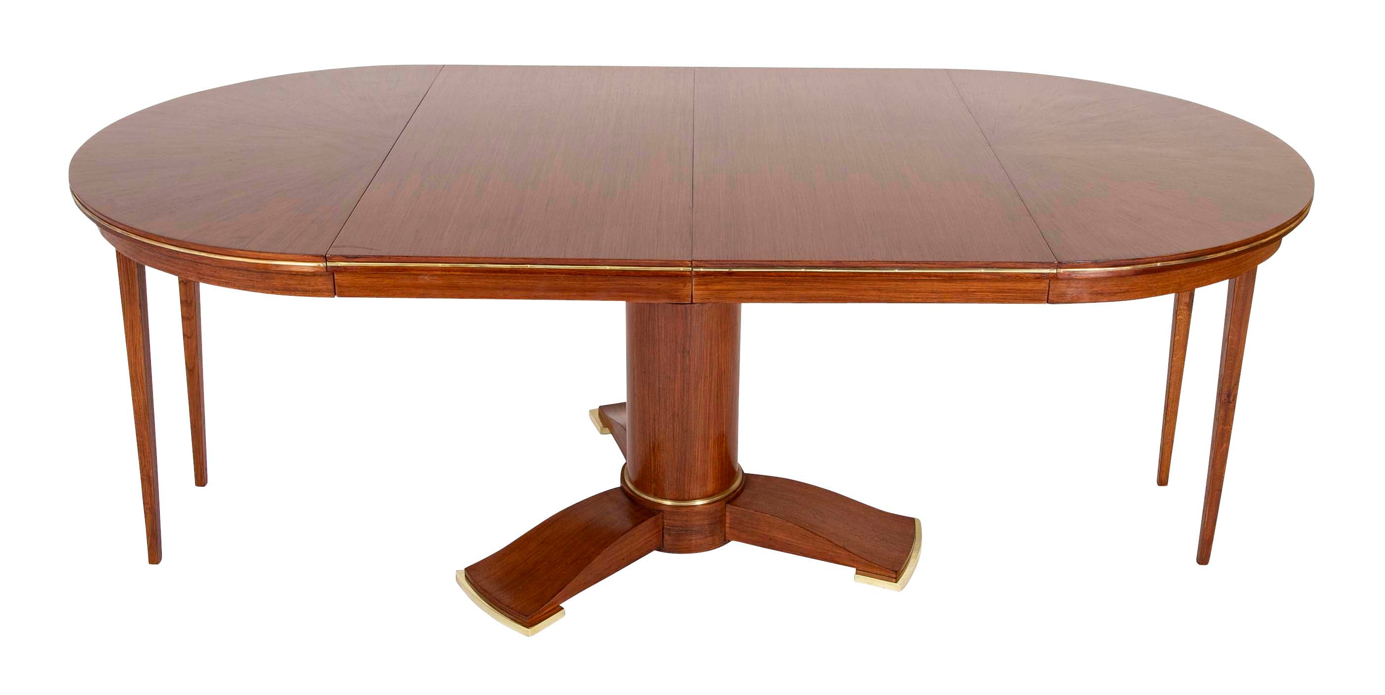 Round Table elevation system by Jules Leleu