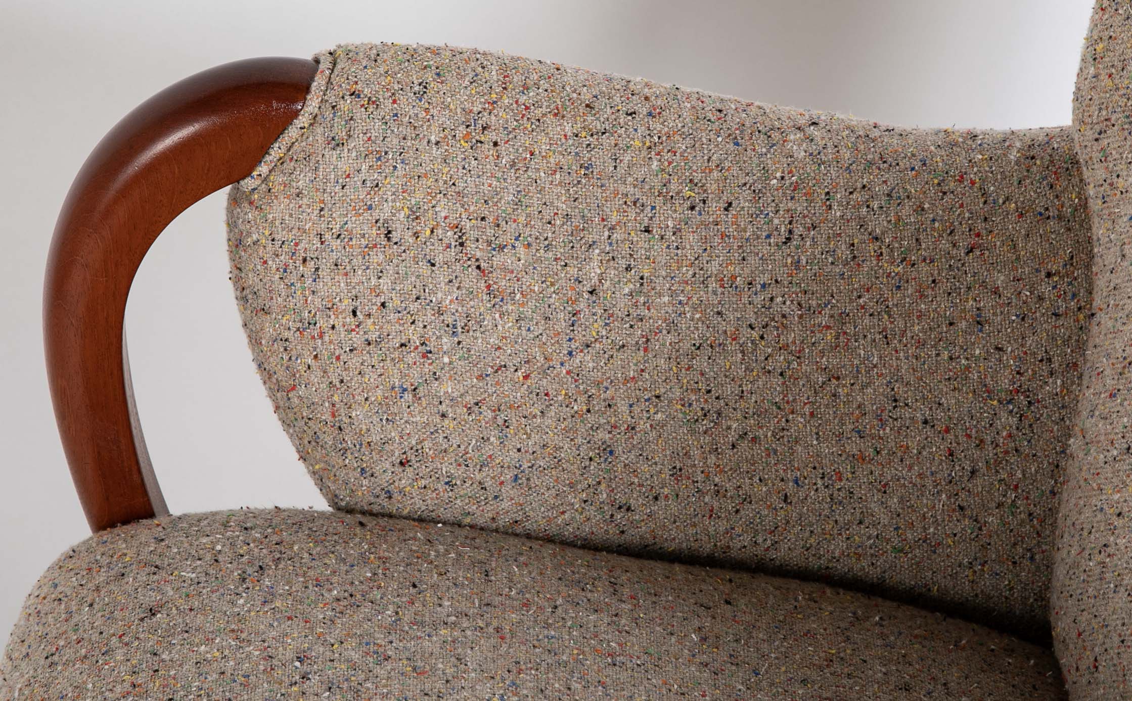 Armchair In The Manner of Viggo Boesen in BDDW fabric