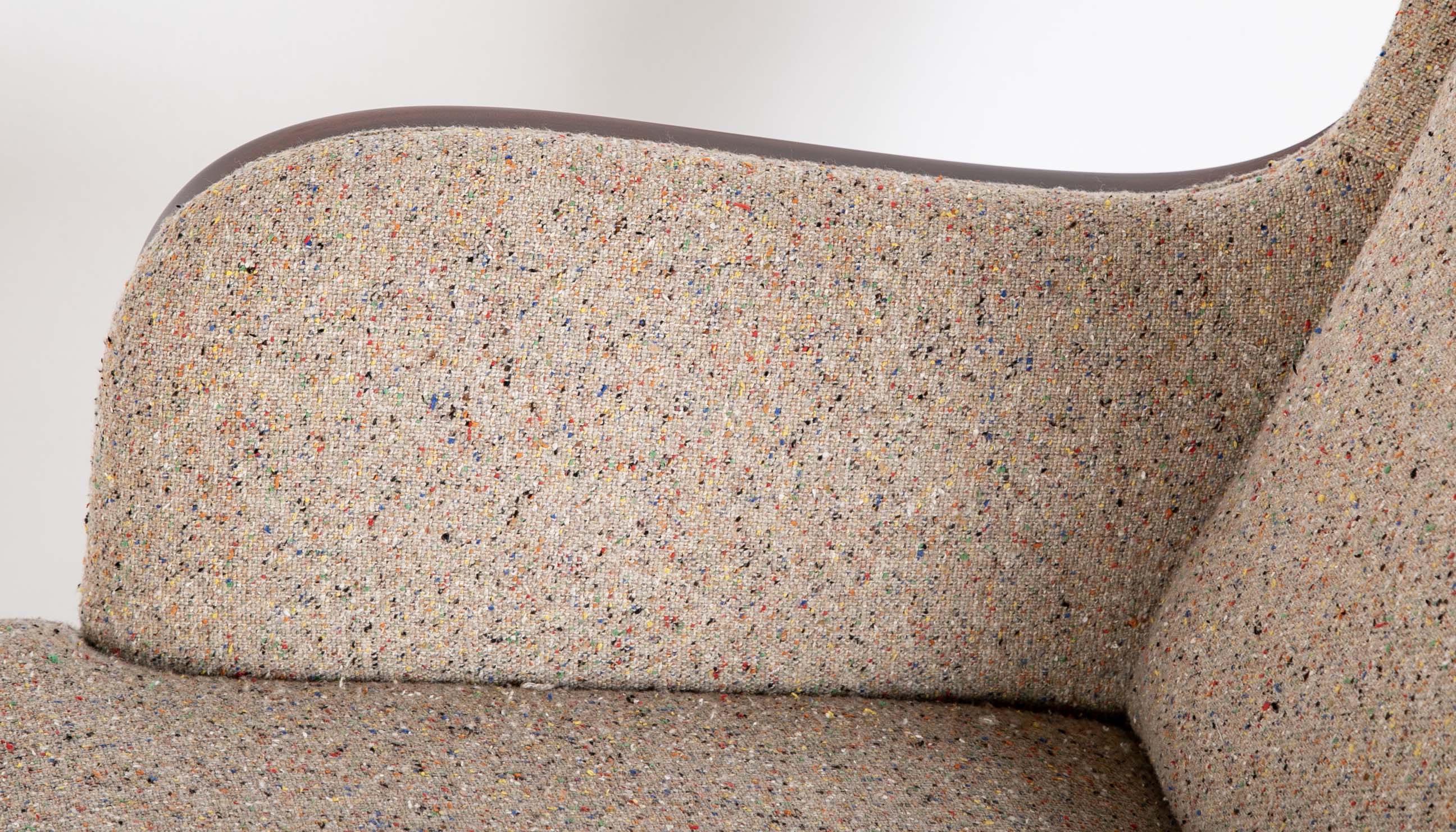 Frits Henningsen Mahogany Chair in BDDW fabric