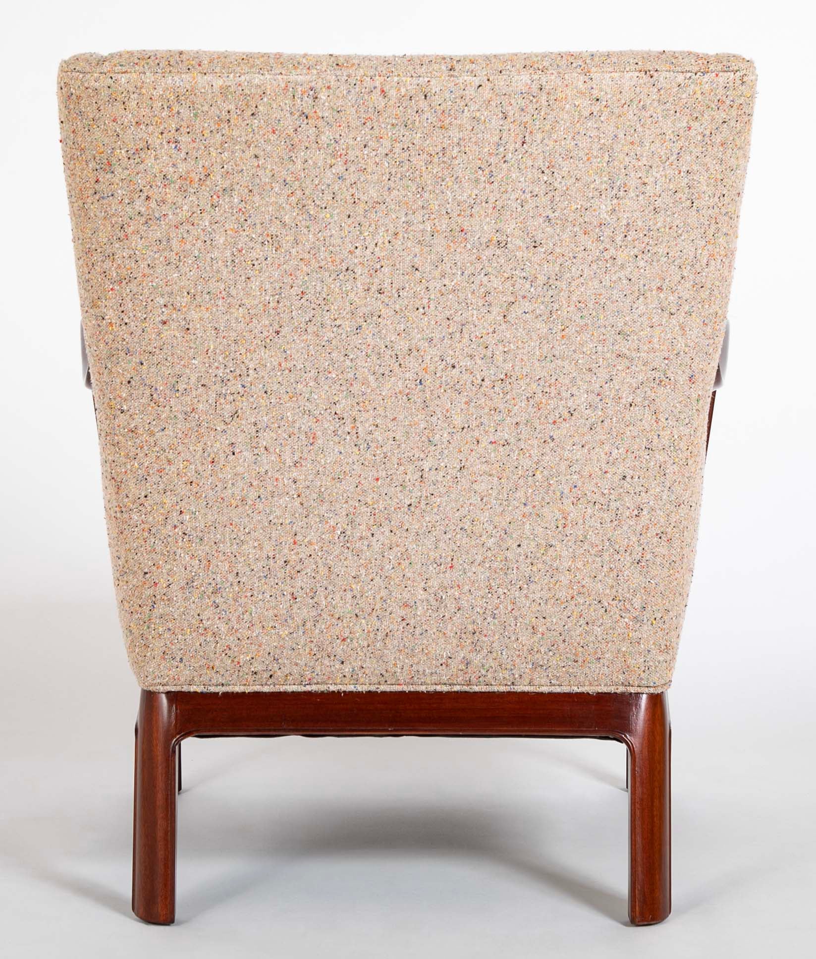 Frits Henningsen Mahogany Chair in BDDW fabric