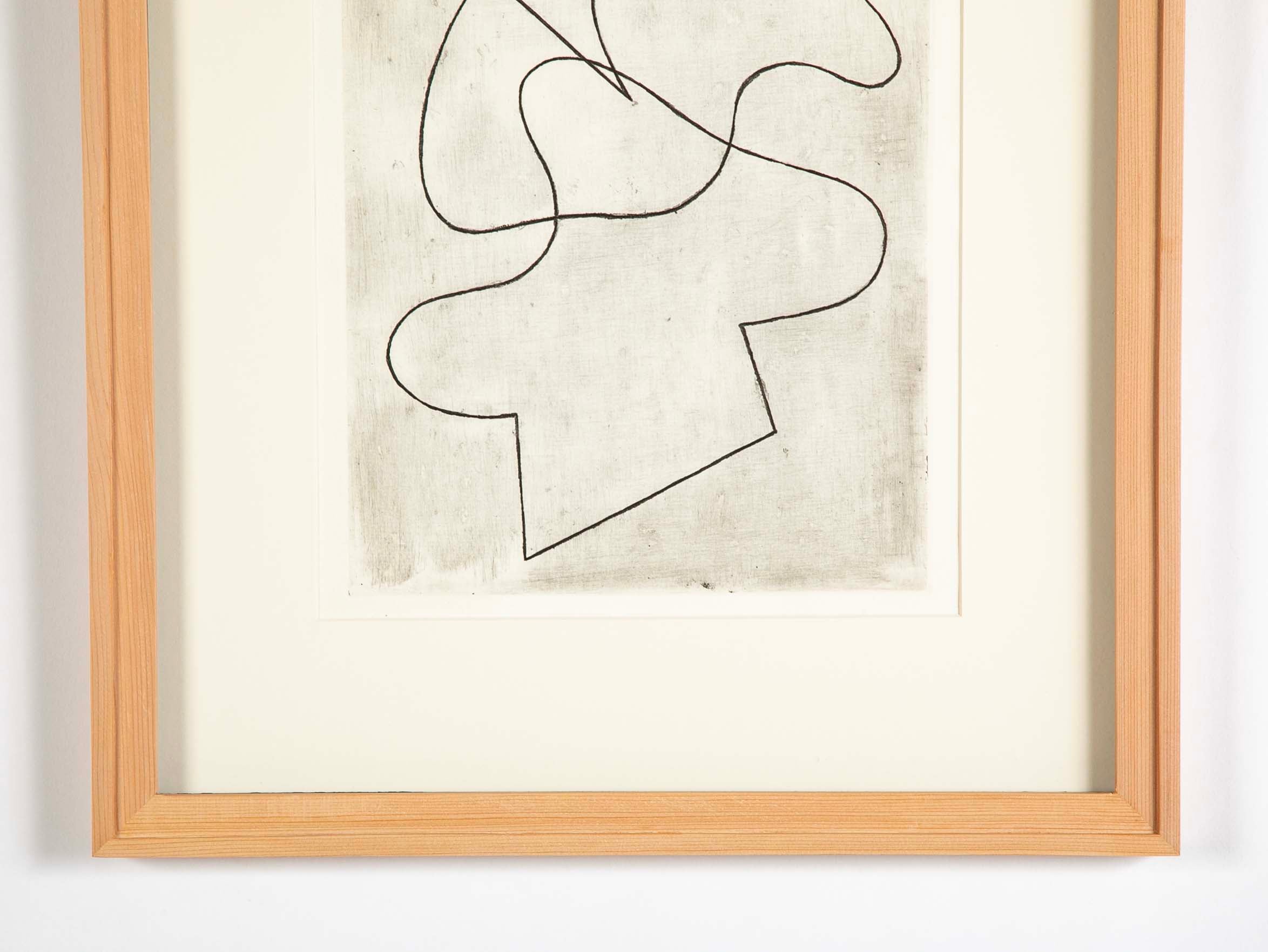 16 Cold Needle Etchings from "Vers le Blanc Infini" by Jean ( Hans ) Arp - Priced Individually