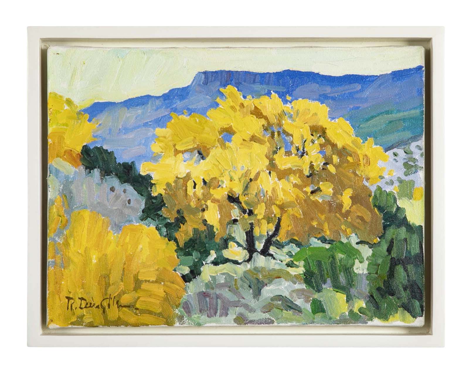 "October Color" Oil on Canvas by American Artist Robert A. Daughters