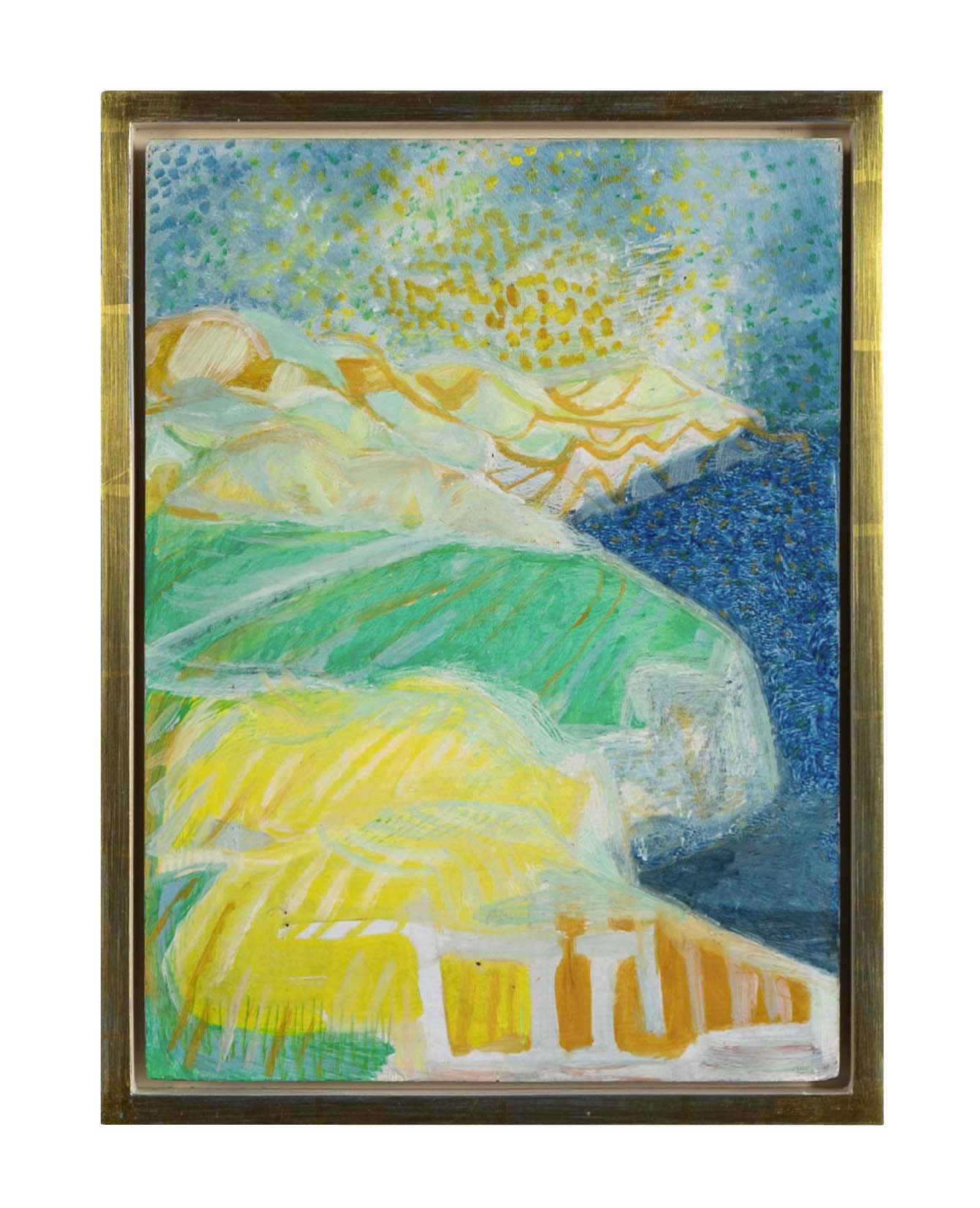 "Purbeck" Oil on Board by British Artist Eileen Guthrie