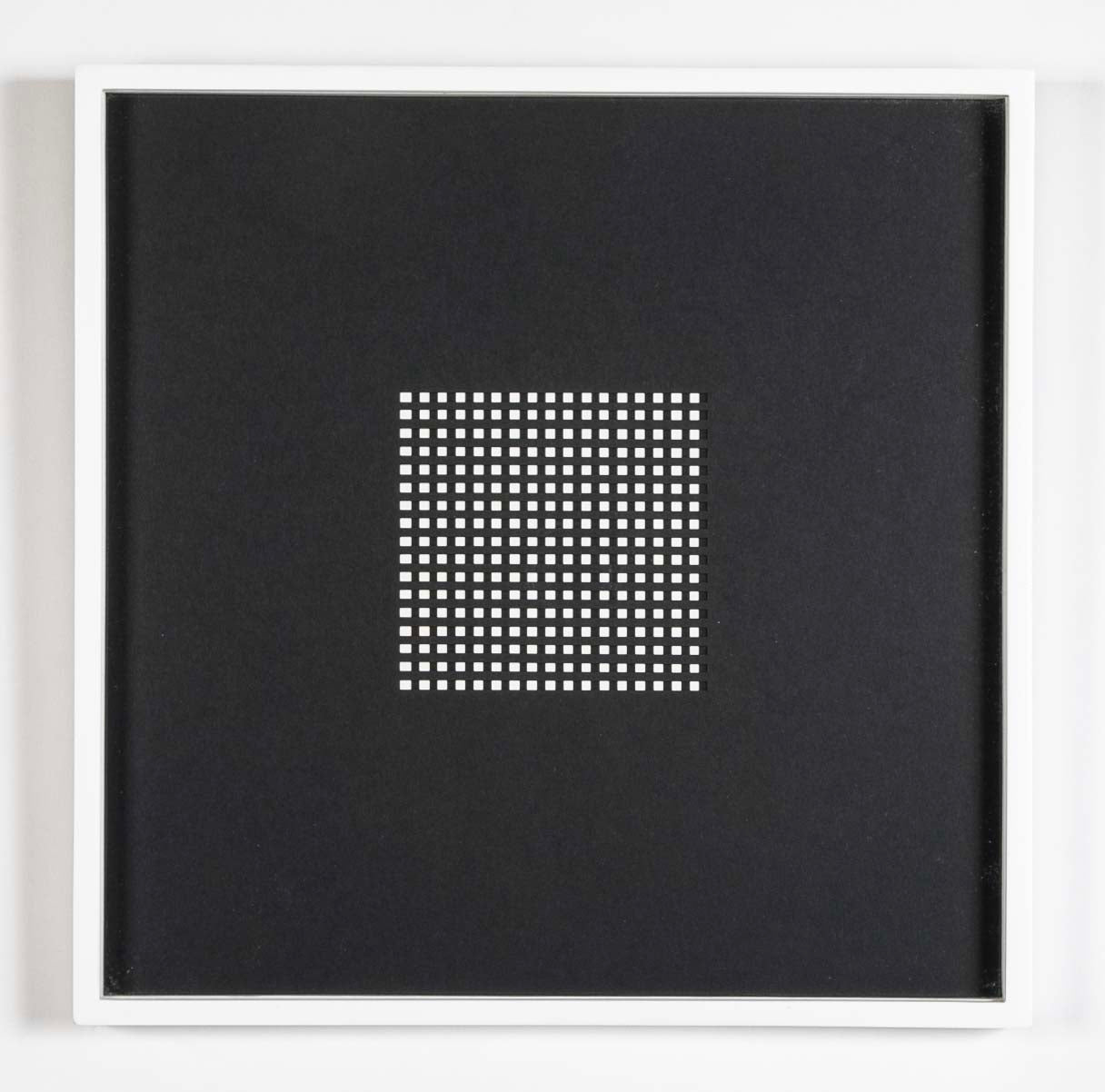 "Book AC" 12 Framed Hand Cut Slotted Sheets on Paper by Dietor Roth