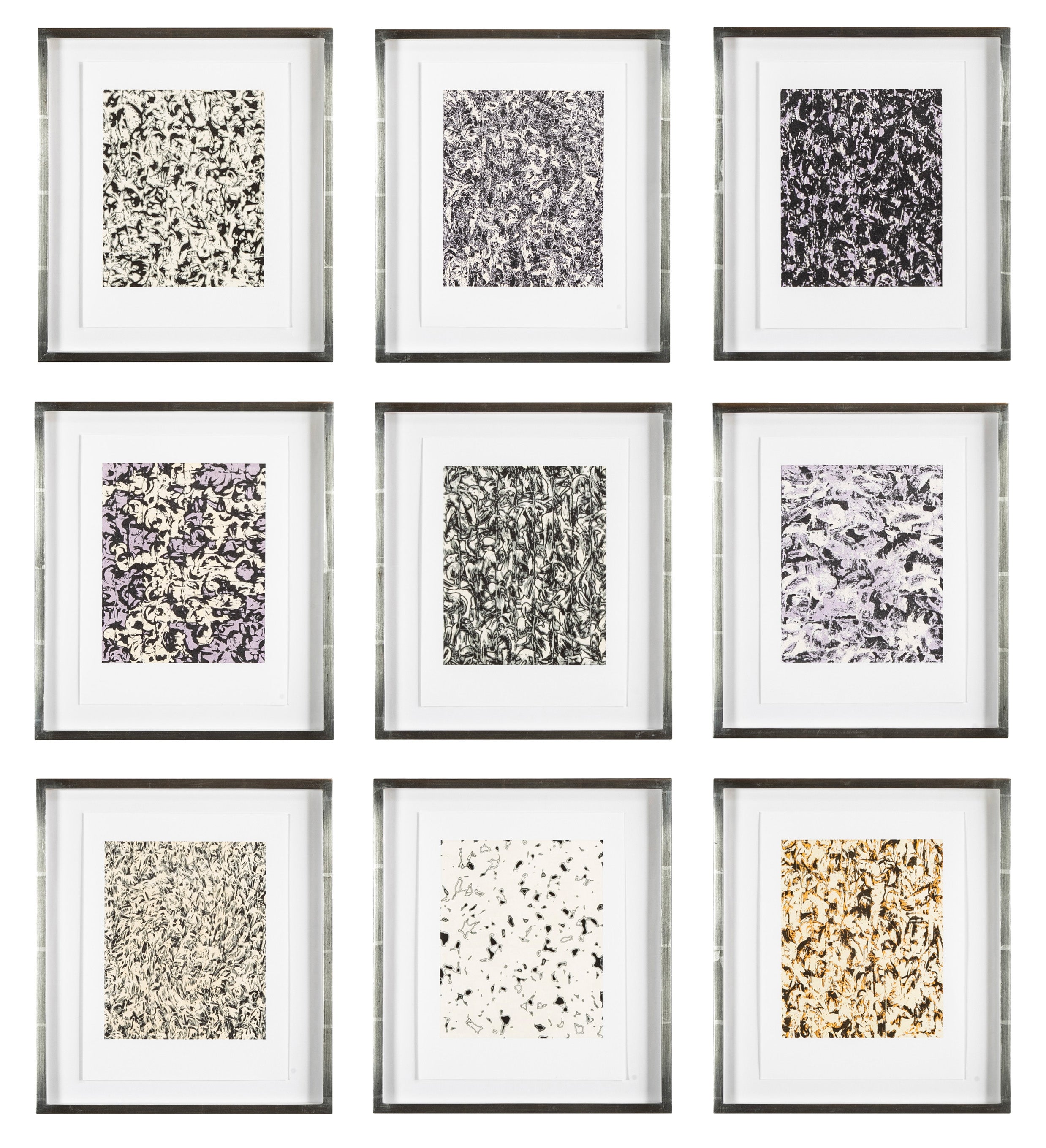 Julian Lethbridge 9 Color Relief Prints for "What the End is For" Priced Individually at $990 EACH
