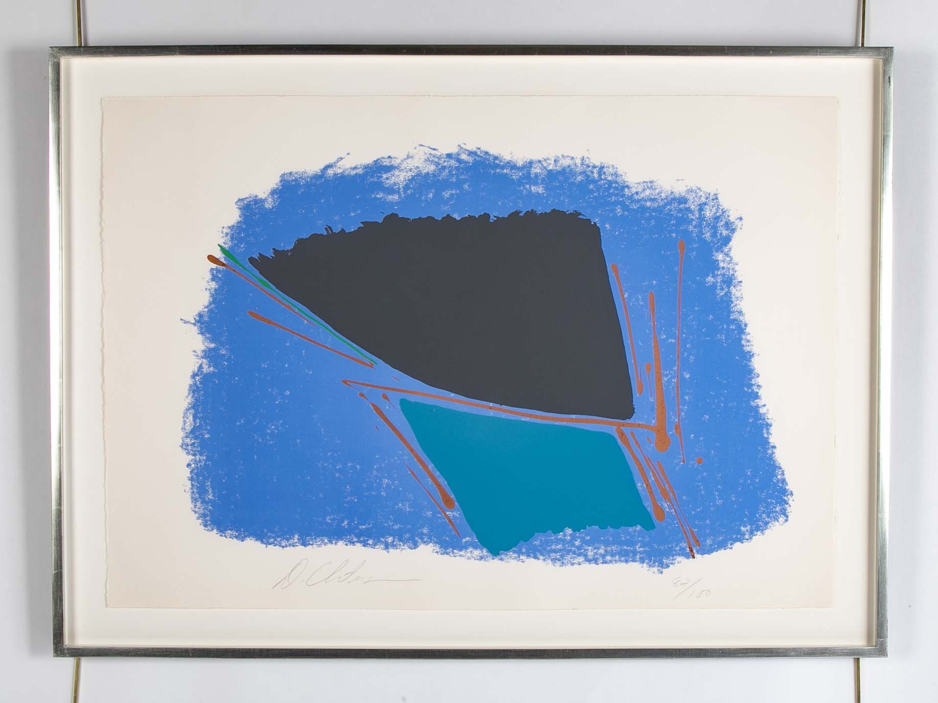 Dan Christensen Signed & Numbered Print by Fine Creations Inc