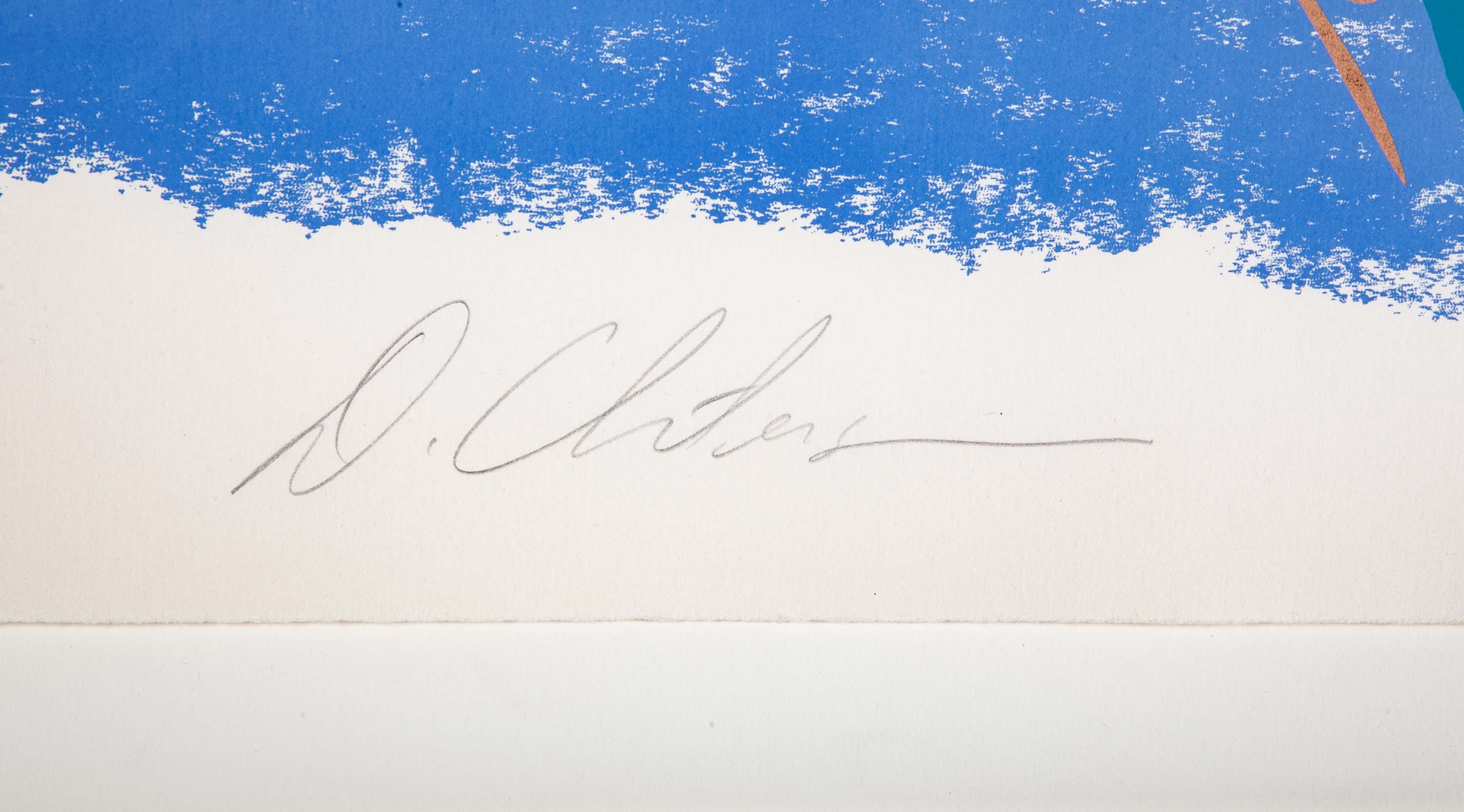 Dan Christensen Signed & Numbered Print by Fine Creations Inc