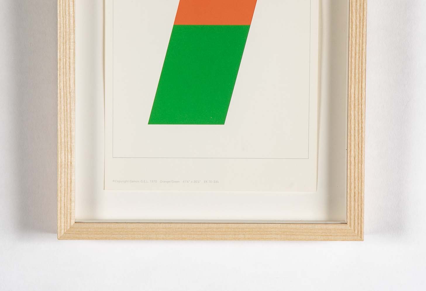 A Set of 10 Lithographs in Color by Ellsworth Kelly