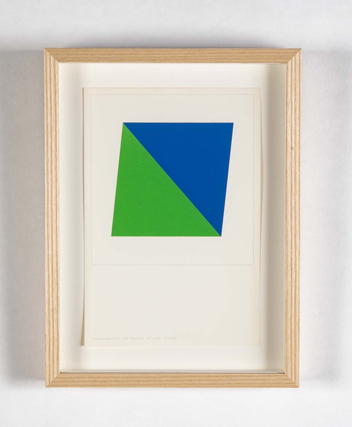 A Set of 10 Lithographs in Color by Ellsworth Kelly